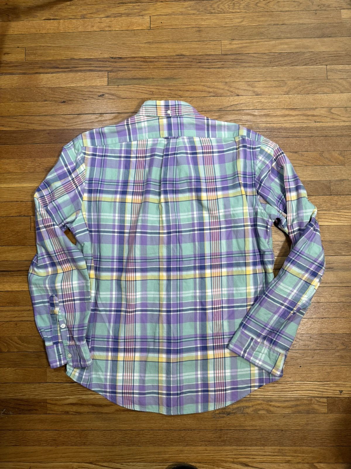 Polo Ralph Lauren Vintage Polo Ralph Lauren Plaid Shirt Size US L / EU 52-54 / 3 - 2 Thumbnail
