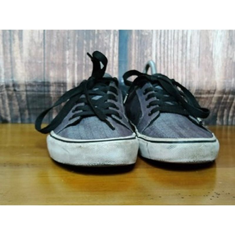 Vans Vans Bishop Low Top Sneakers Men's Size 8.5 Gray Herringbone Size US 8.5 / EU 41-42 - 2 Thumbnail