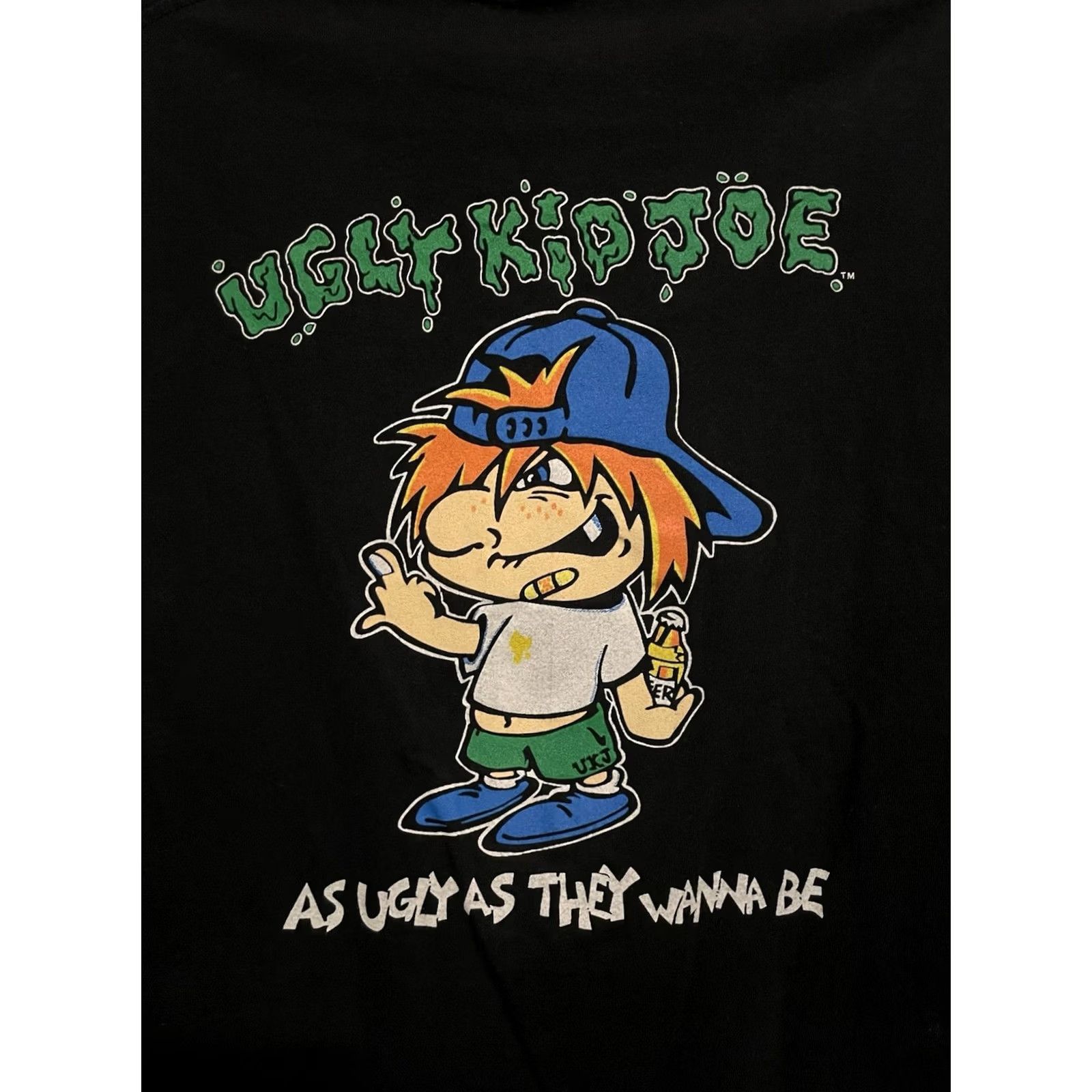 Vintage VINTAGE Ugly Kid Joe 1991 Ugly As They Wanna Be Tour T-Shirt XL Black Mens Short Sleeve 90s Streetwear Size US XL / EU 56 / 4 - 2 Thumbnail