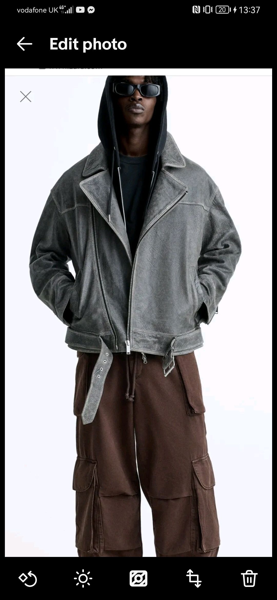 Zara Zara fadded jacket size man Large Size US S / EU 44-46 / 1 - 3 Thumbnail