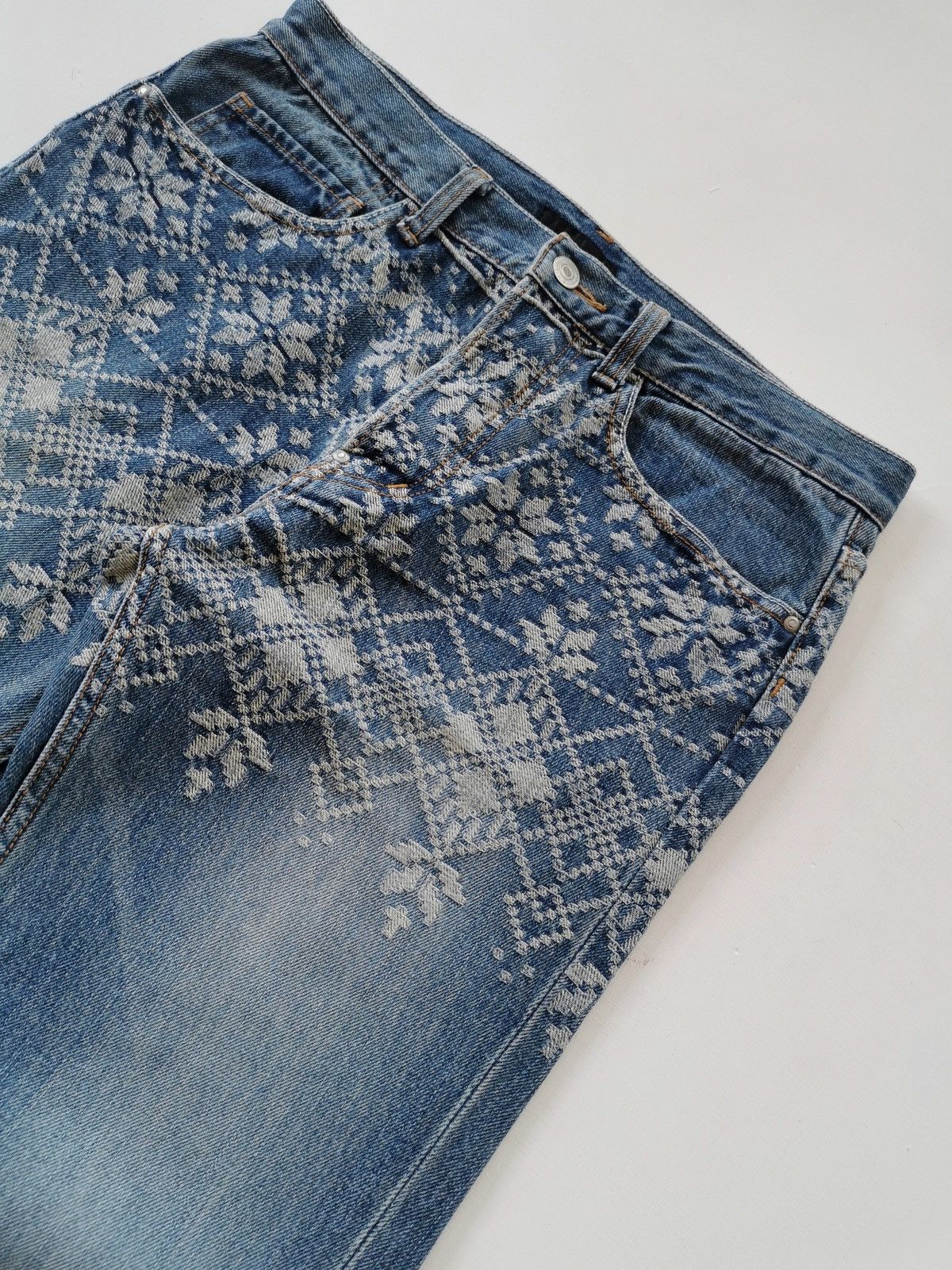 Kapital Navajo Iroquois Japan Denim Jeans Kapital Inspire Size US 31 - 1 Thumbnail
