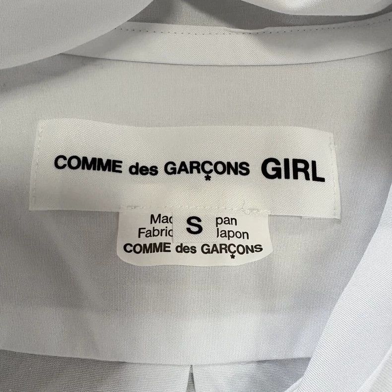 Comme des Garcons Comme Des Garcons White Tie Shirt Size M / US 6-8 / IT 42-44 - 5 Thumbnail