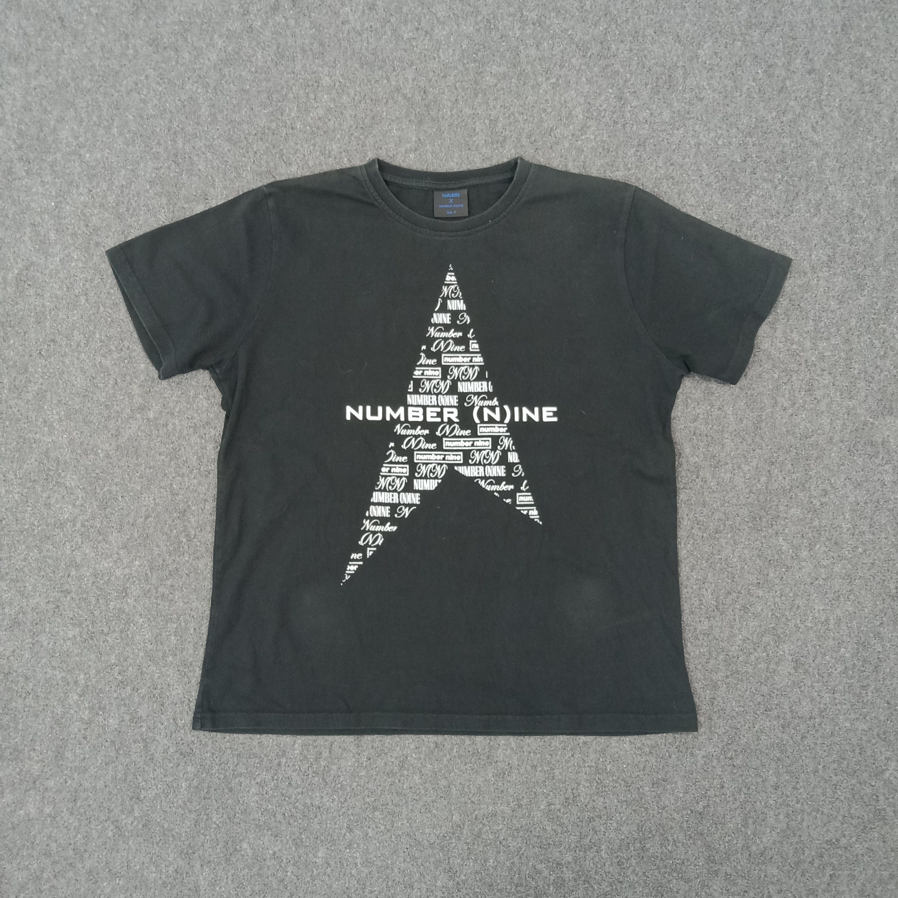 Number (N)ine Marlboro x Number Nine Japanese Brand Tshirt C267N29 Size US M / EU 48-50 / 2 - 1 Thumbnail