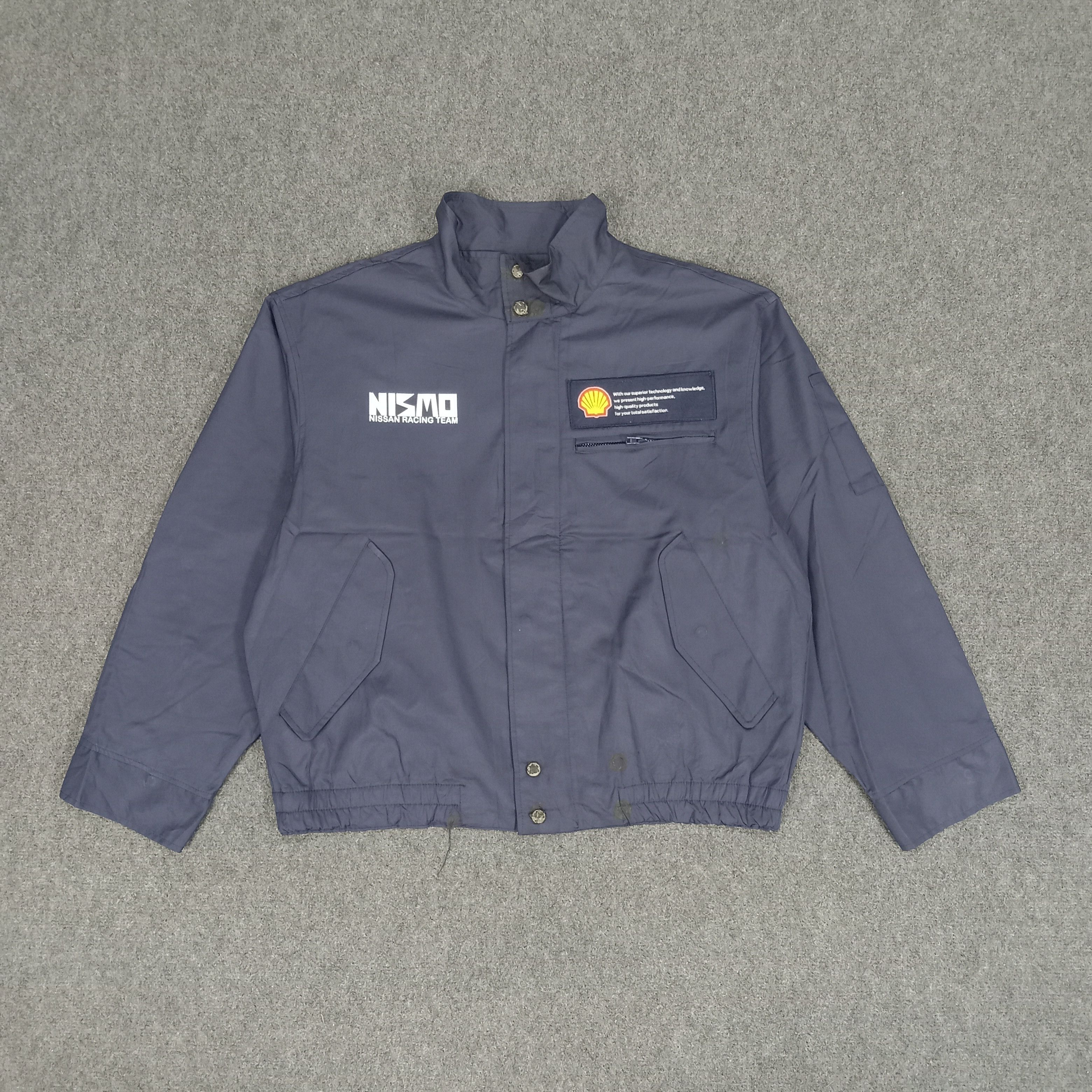 Japanese Brand × Vintage Shell Nismo Nissan Racing Team Custom Art Jacket Size US L / EU 52-54 / 3 - 1 Thumbnail