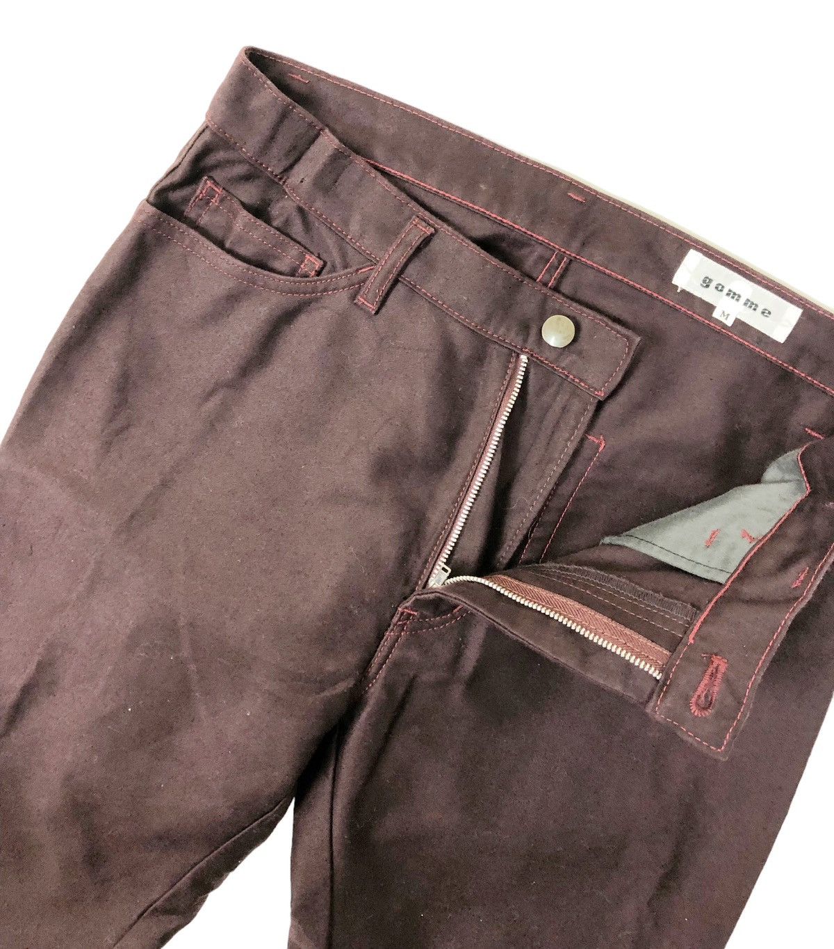 Yohji Yamamoto Gomme Homme by Yohji Yamamoto Casual Cotton Pants Size US 31 - 8 Thumbnail