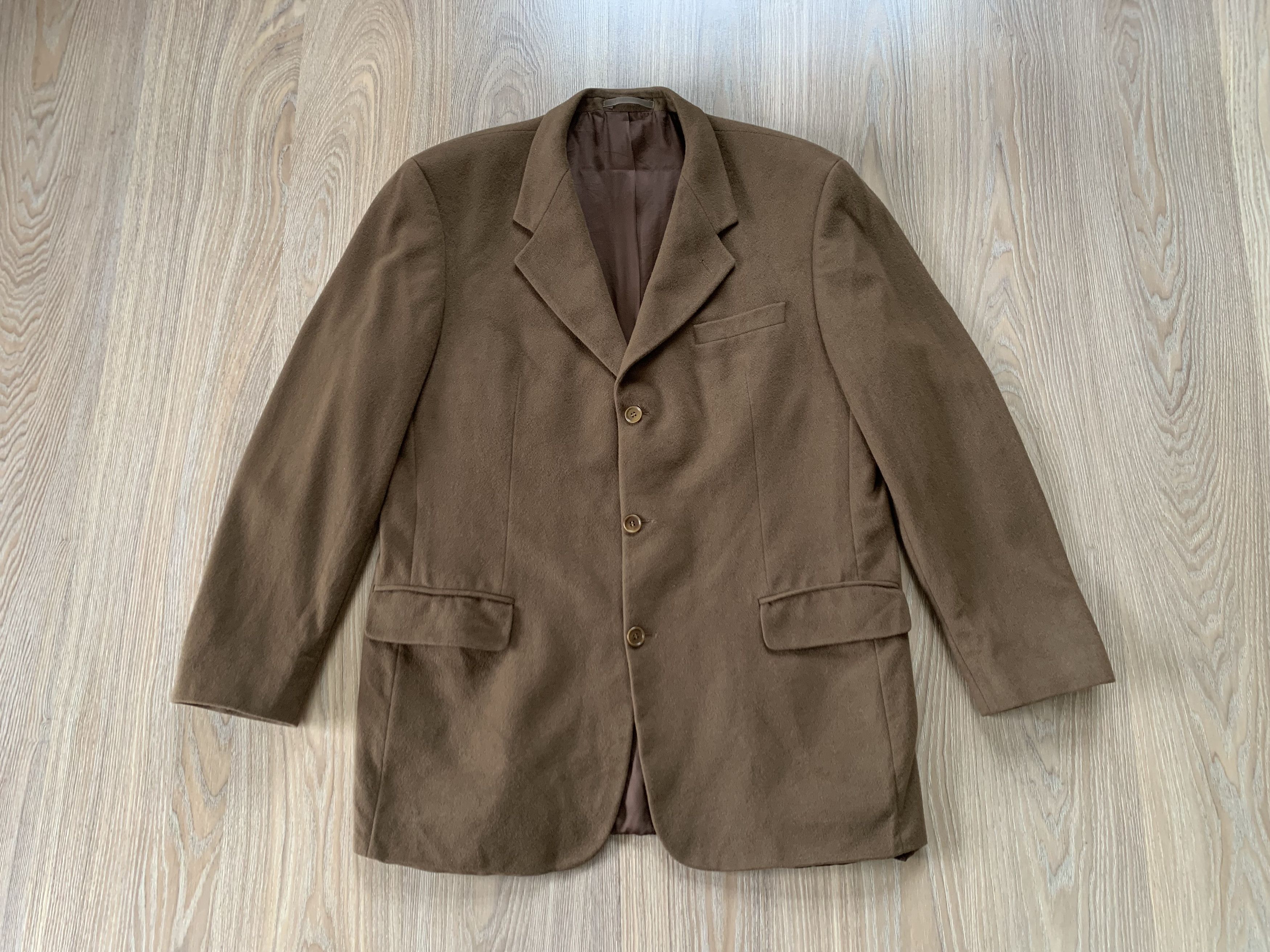 Designer × Vintage Alter Wool Cashemere Combined Heavy Coat Size US L / EU 52-54 / 3 - 2 Thumbnail