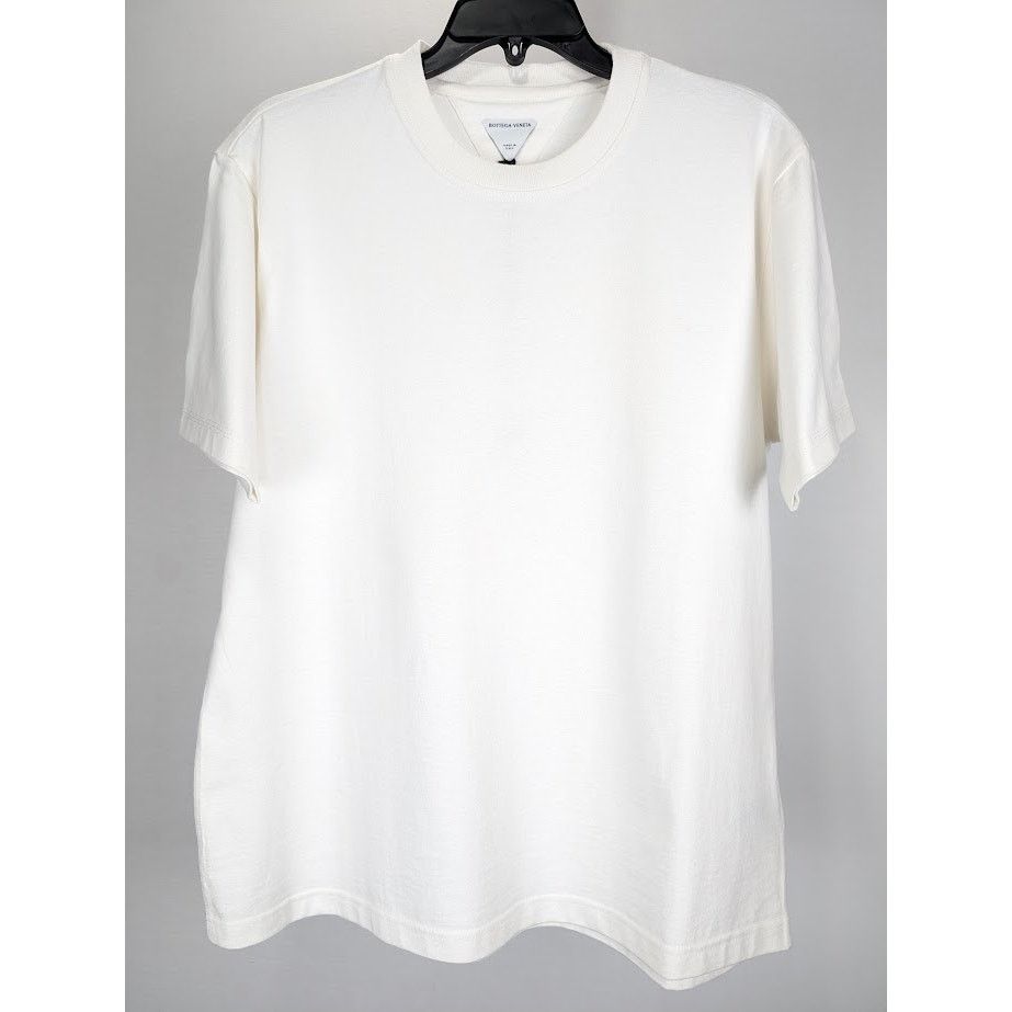 Bottega Veneta o1rshd1 T-Shirt Sunrise Light Cotton in Off-White Size US S / EU 44-46 / 1 - 2 Thumbnail