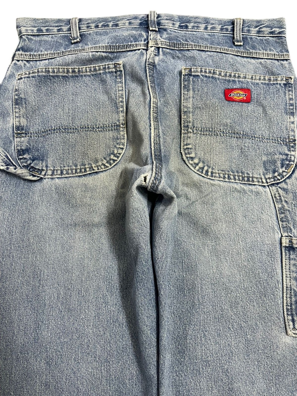 Dickies Vintage Dickies Blue Faded Wash Carpenter Loose Jeans Size US 34 / EU 50 - 5 Thumbnail
