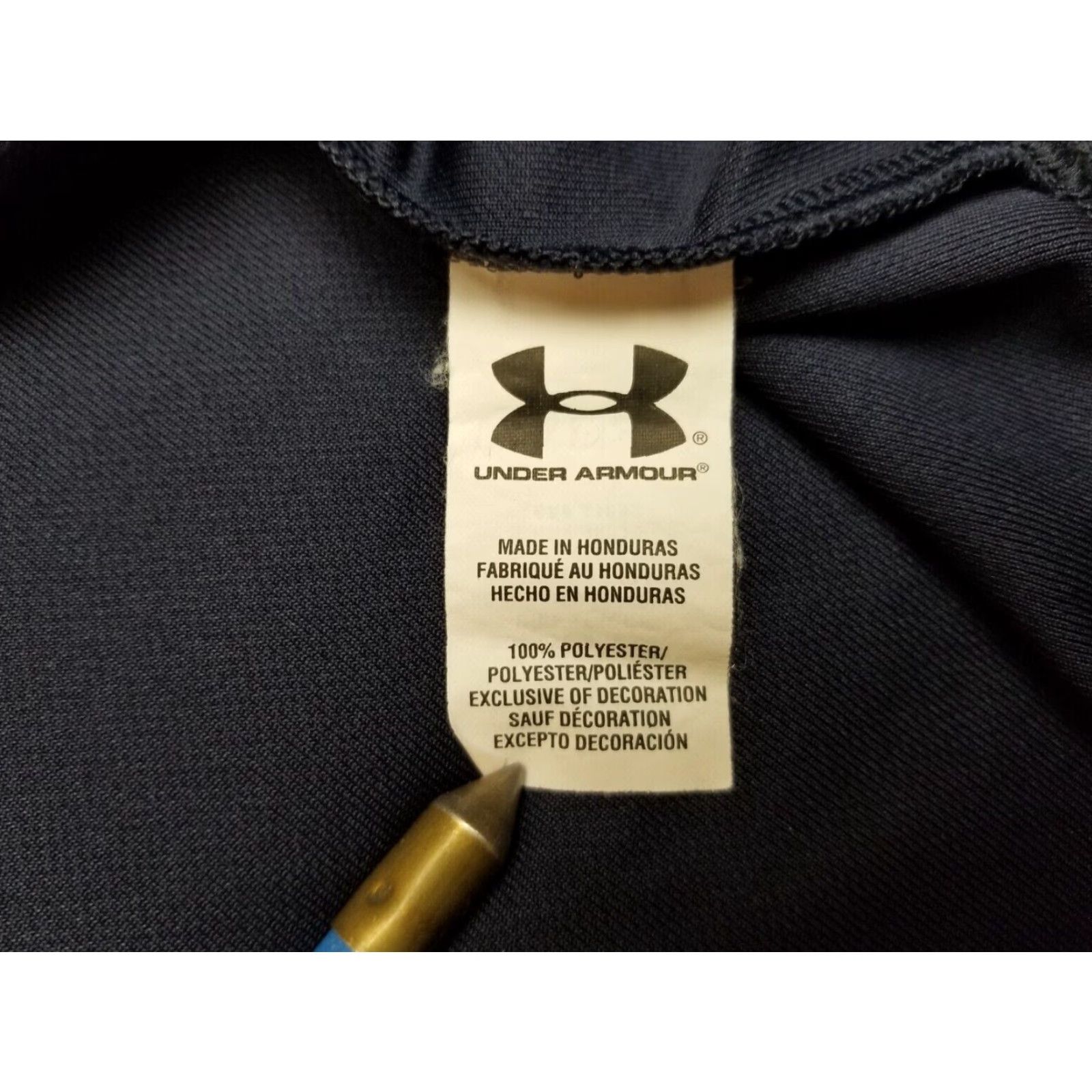 Under Armour Armour Heatgear Polo Shirt Mens XL Blue Loose Fit Under Armour HeatGear Polo Shirts Golf Walking Size US XL / EU 56 / 4 - 6 Thumbnail