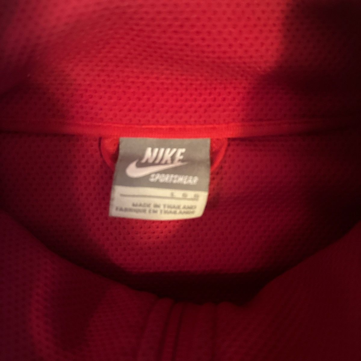 Nike Red Nike track jacket #sportswear Size US L / EU 52-54 / 3 - 3 Thumbnail