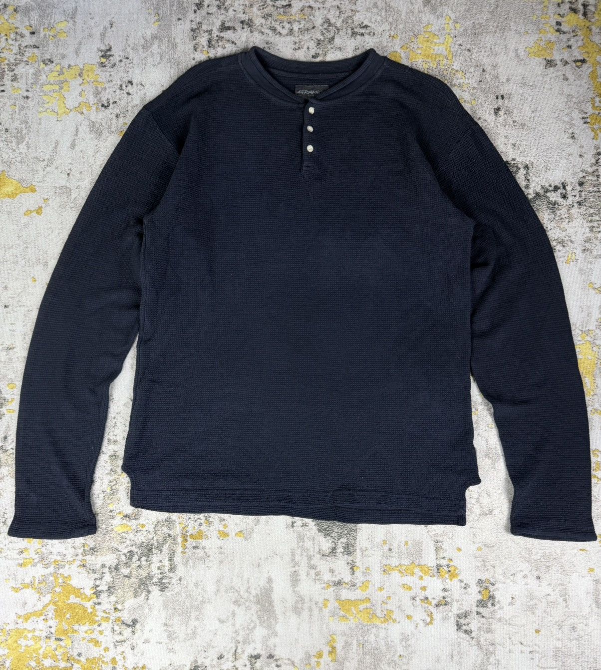 Gramicci 80s Vintage Gramicci Waffle Long Sleeve Tshirt Size US M / EU 48-50 / 2 - 1 Thumbnail
