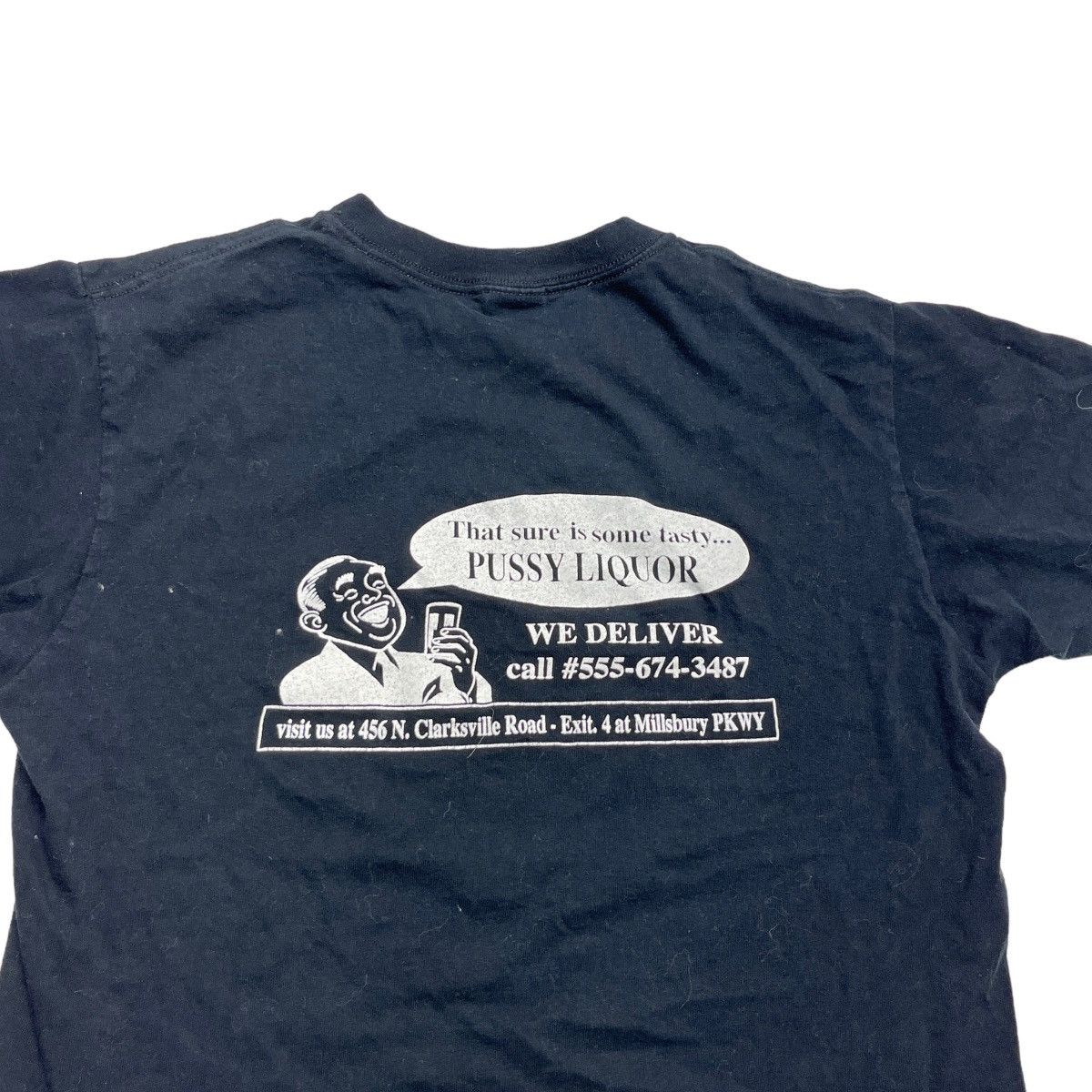 Vintage 2000s House of 1000 Corpses Pussy Liquor Tee shirt Size US M / EU 48-50 / 2 - 4 Thumbnail