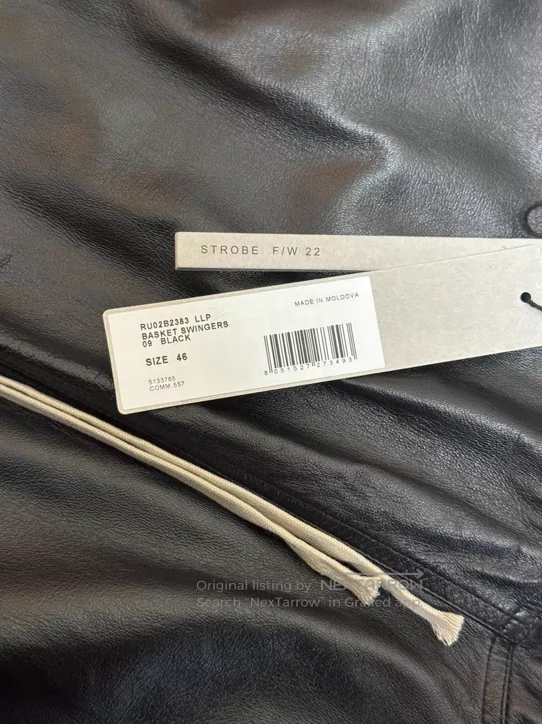 Rick Owens Rick Owens Size 46 22FW leather shorts| Size US 40 / EU 56 - 6 Thumbnail