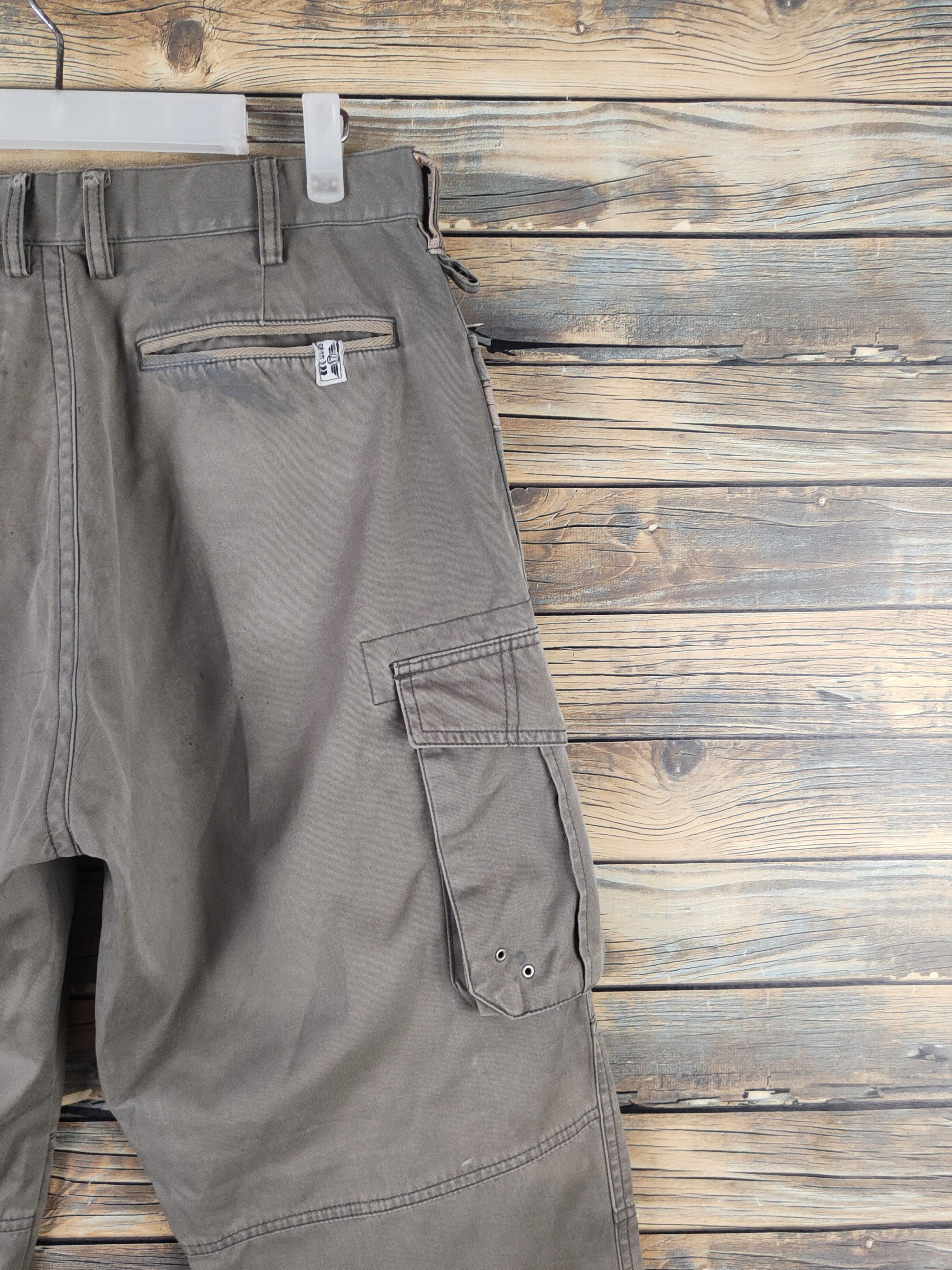 Japanese Brand Absolute Gear Olive Multipocket Tactical Cargo Pants #W2262 Size US 32 / EU 48 - 12 Thumbnail