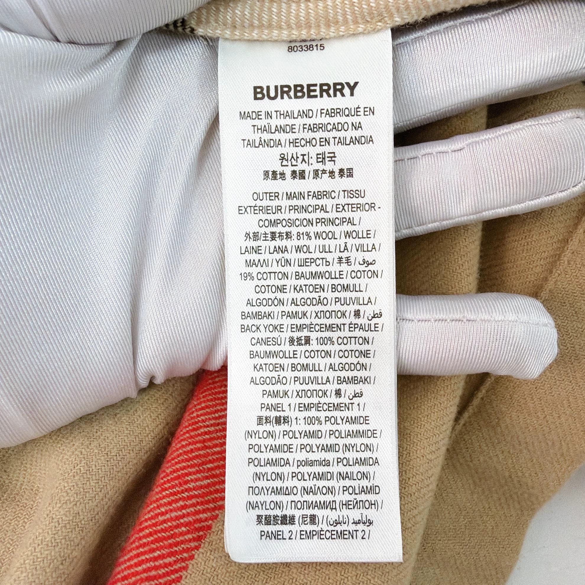 Burberry Burberry Color Block Check Jacket L Size US L / EU 52-54 / 3 - 8 Thumbnail