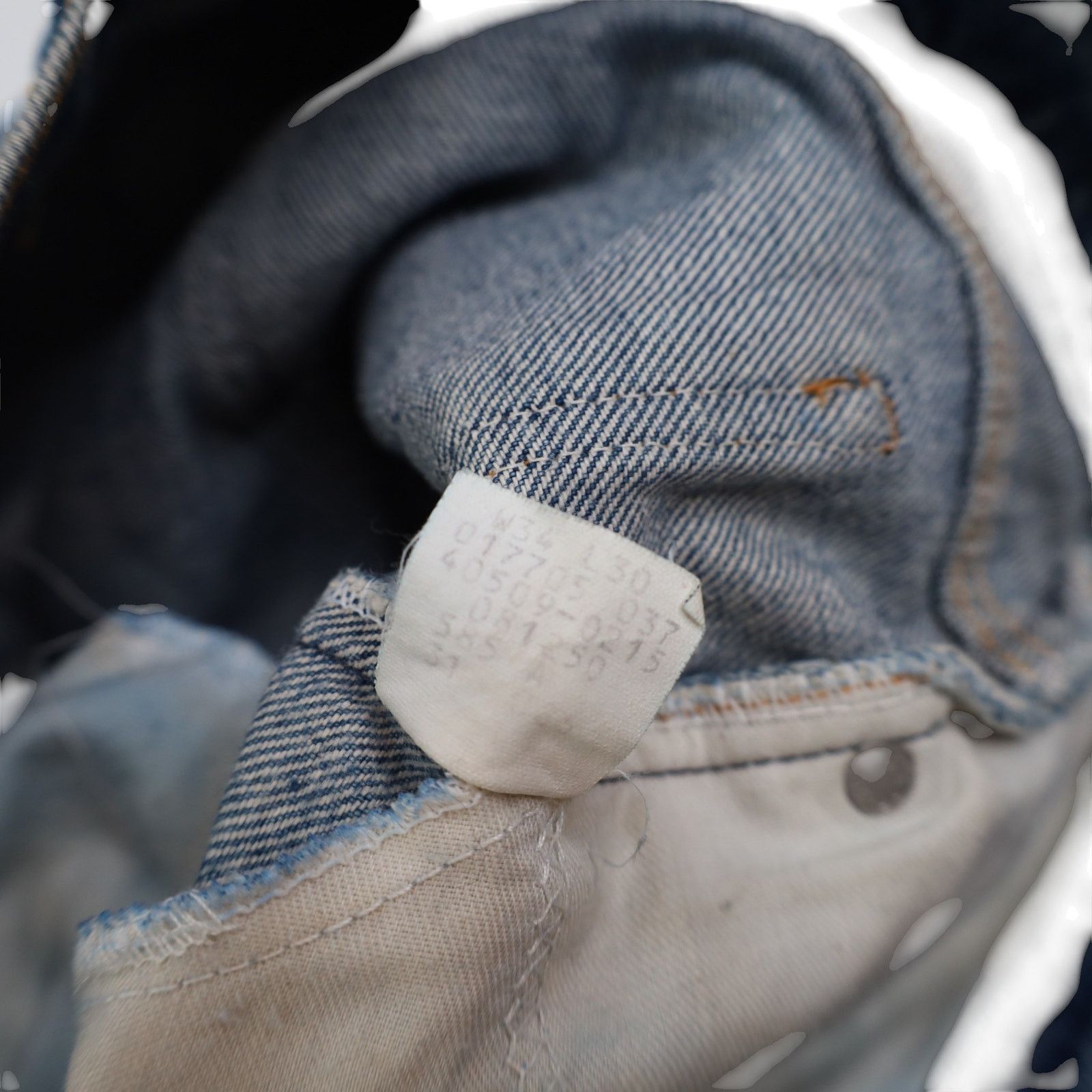Levi's × Vintage Vintage Levi's 505 USA Made Denim Jeans Size US 35 - 10 Thumbnail