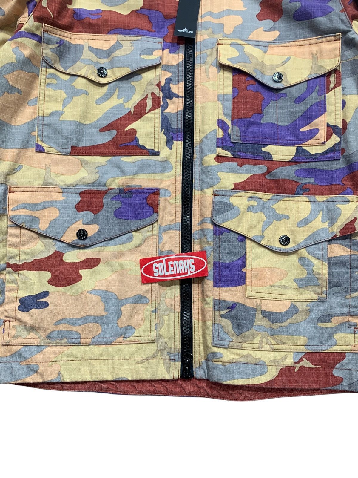 Stone Island Heritage camo ripstop nylon watro jacket Size US L / EU 52-54 / 3 - 3 Thumbnail