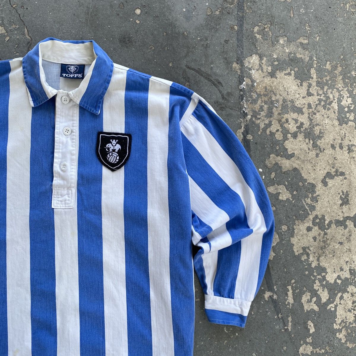 Toffs vintage 72/74 Toffs Coventry City Rugby Shirt Jersey Striper Size US L / EU 52-54 / 3 - 2 Thumbnail