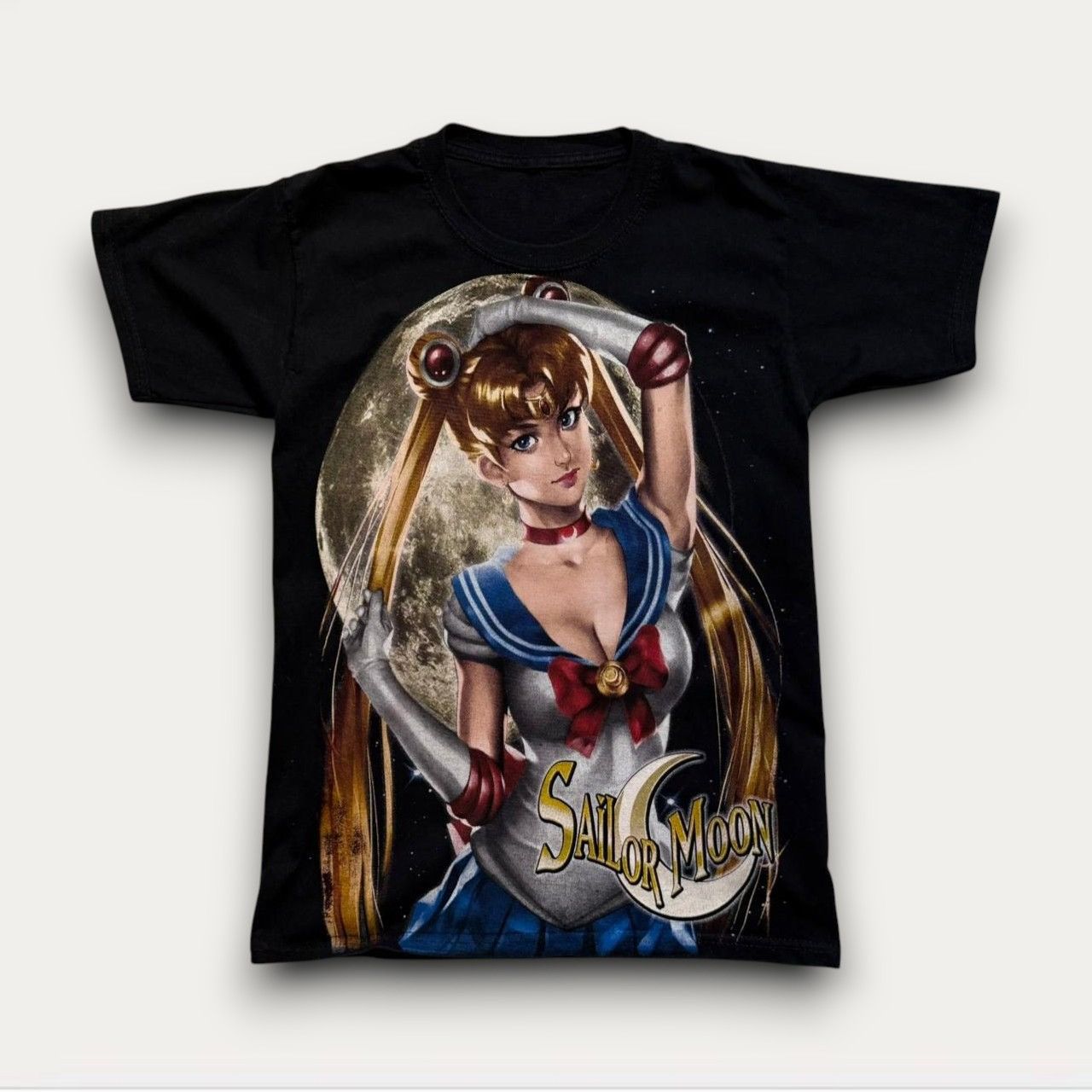 Anime Vintage Sailor Moon Rare Print Tee Size US S / EU 44-46 / 1 - 1 Thumbnail