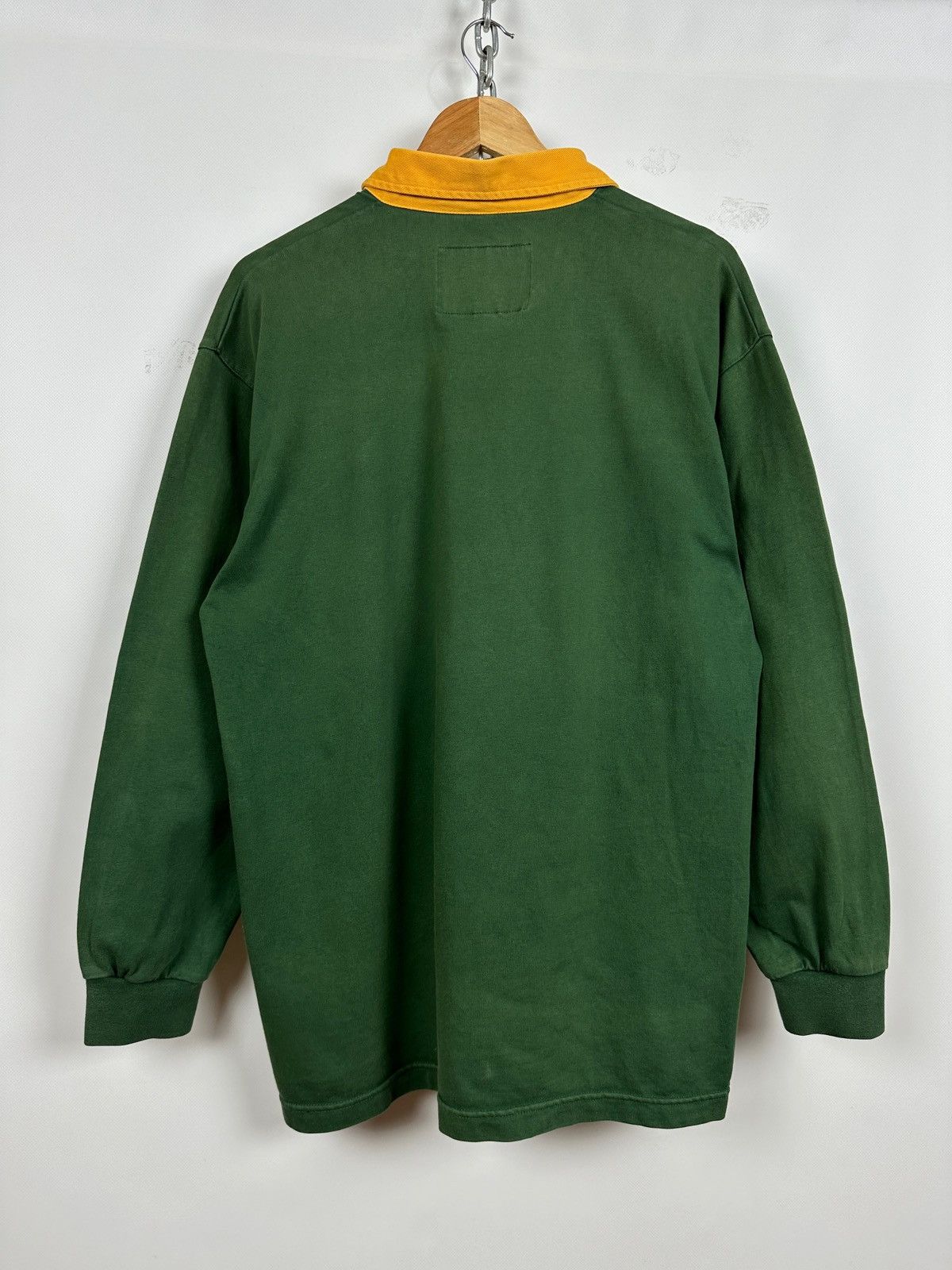 Cotton Traders Vintage South Africa Rugby Cotton Traders Long Sleeve Shirt Size US L / EU 52-54 / 3 - 2 Thumbnail