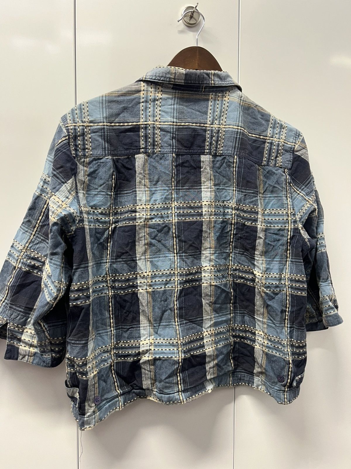 Vintage Y2K 2000's VTG Vintage Lemon Grass Studio Plaid Retro Shirt Size US M / EU 48-50 / 2 - 2 Thumbnail
