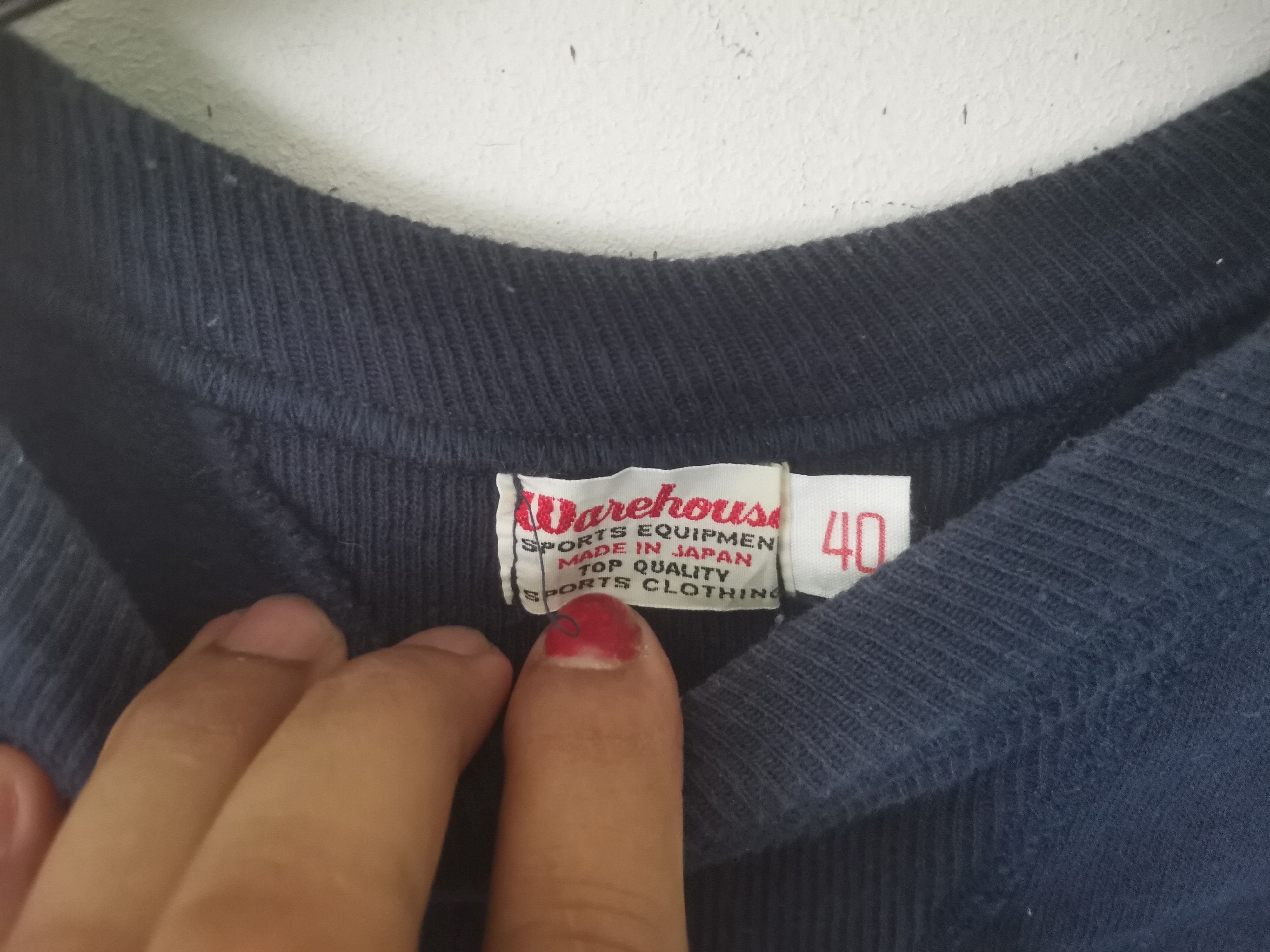 Japanese Brand Rare Warehouse sweatshirt nice design Size US M / EU 48-50 / 2 - 6 Thumbnail