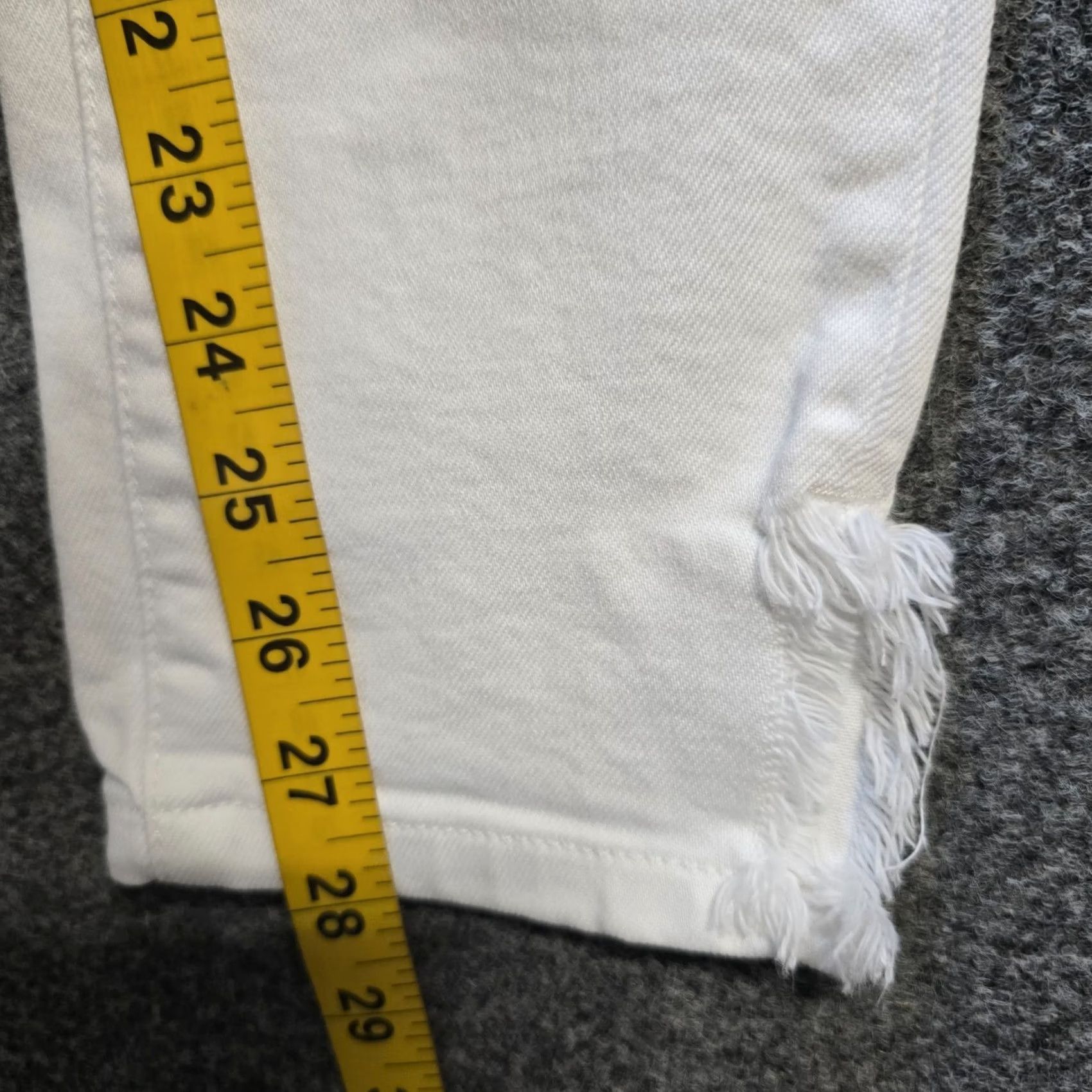 Vintage Current/Elliott Jeans Womens Size 28 White Denim Skinny Split Seam Capsule Casual MONTHLY Size 28" / US 6 / IT 42 - 7 Thumbnail