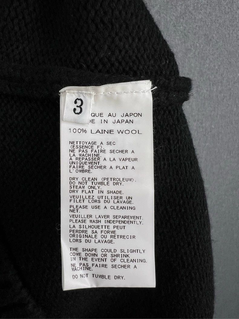 Yohji Yamamoto YOHJI YAMAMOTO Yamamoto Note Knit-2507 Size US L / EU 52-54 / 3 - 4 Thumbnail