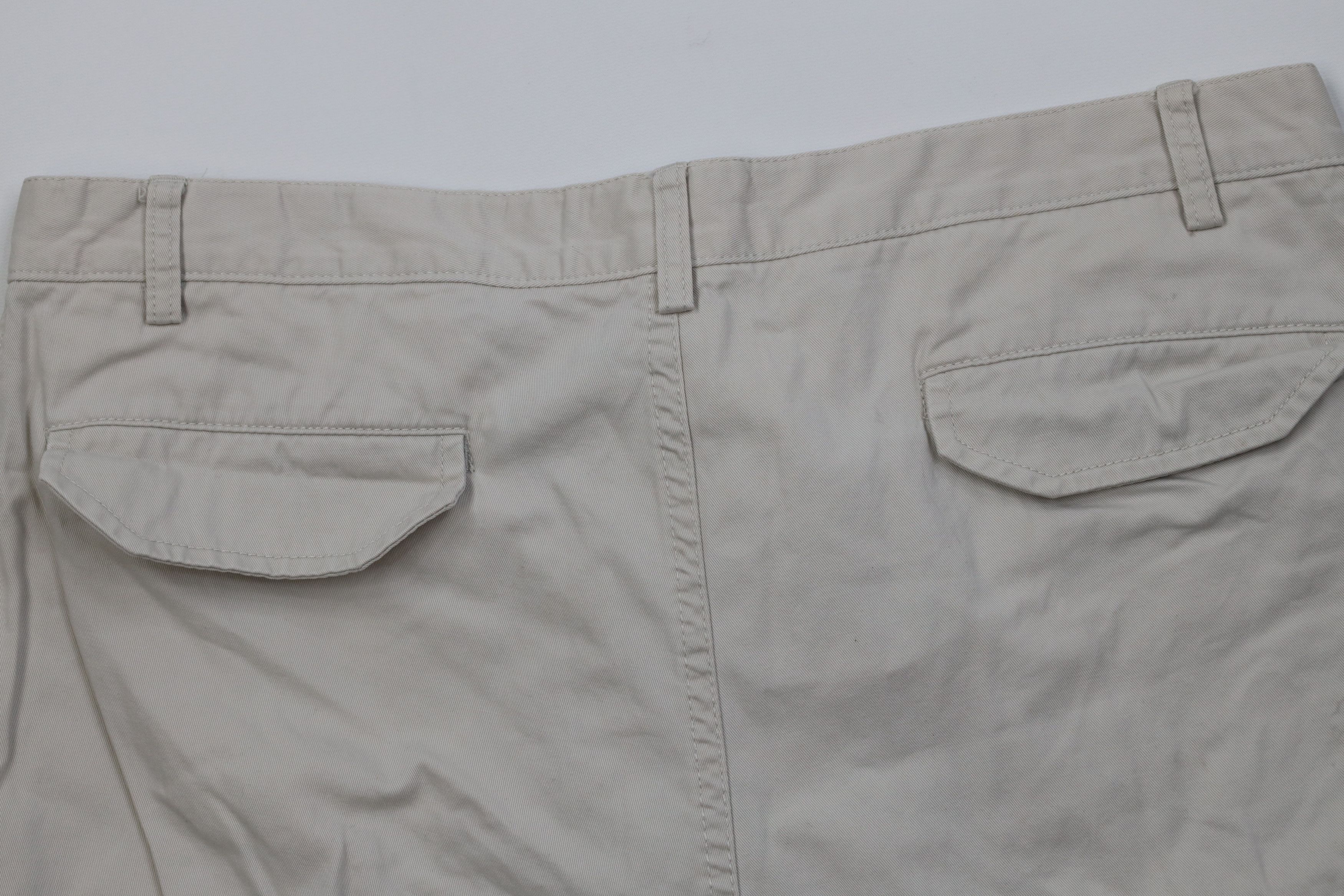 Vintage Vintage Y2K Streetwear Relaxed Fit Cargo Shorts Beige Cotton Size US 38 / EU 54 - 10 Thumbnail