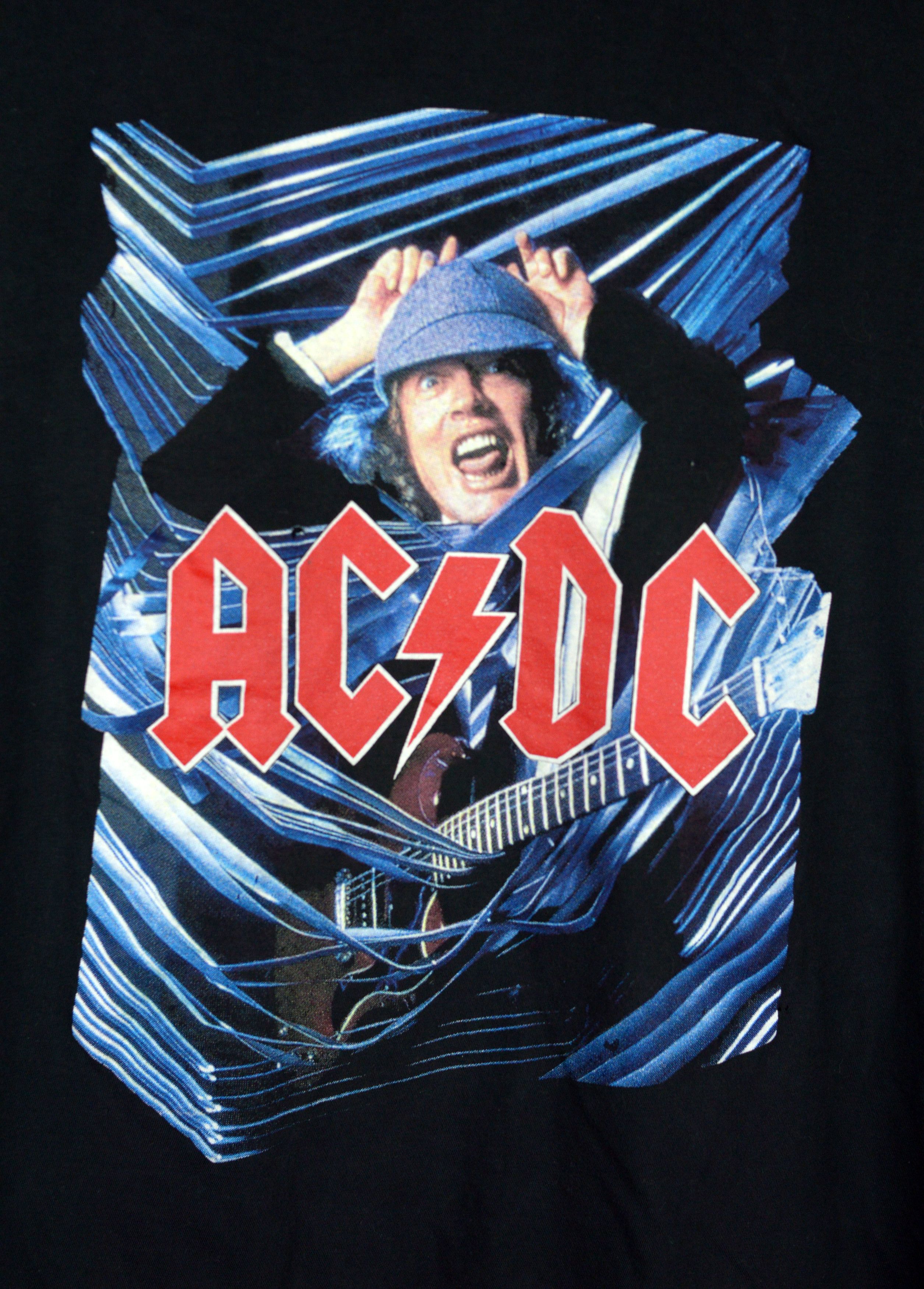 AC/DC × Vintage Vintage AC DC 90s t shirt Size US M / EU 48-50 / 2 - 3 Thumbnail