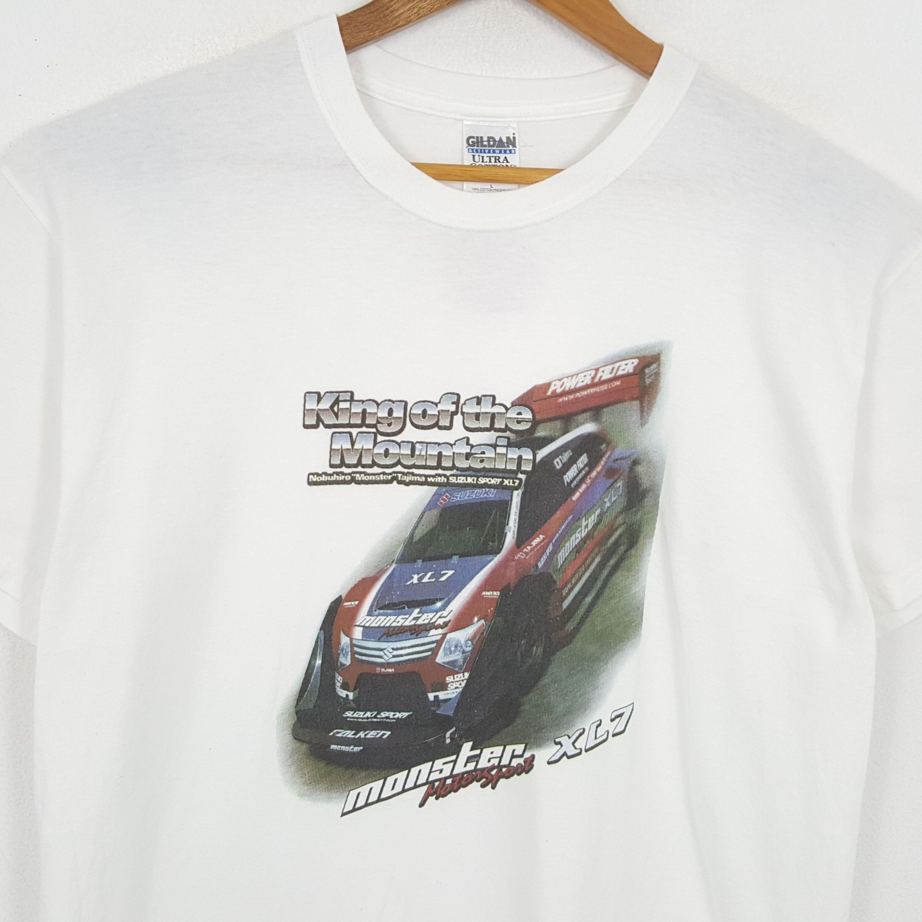 Vintage Vintage MONSTER SUZUKI SPORTS Racing Team T-Shirts Size US L / EU 52-54 / 3 - 2 Thumbnail