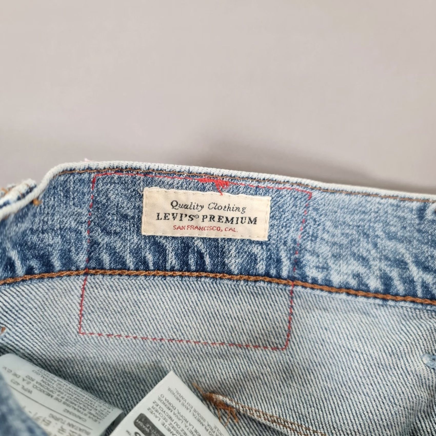 Levi's Levi's Engineered Jeans Mens Blue W26 L30 Twisted Leg Premium Den​im Size US 26 / EU 42 - 7 Thumbnail