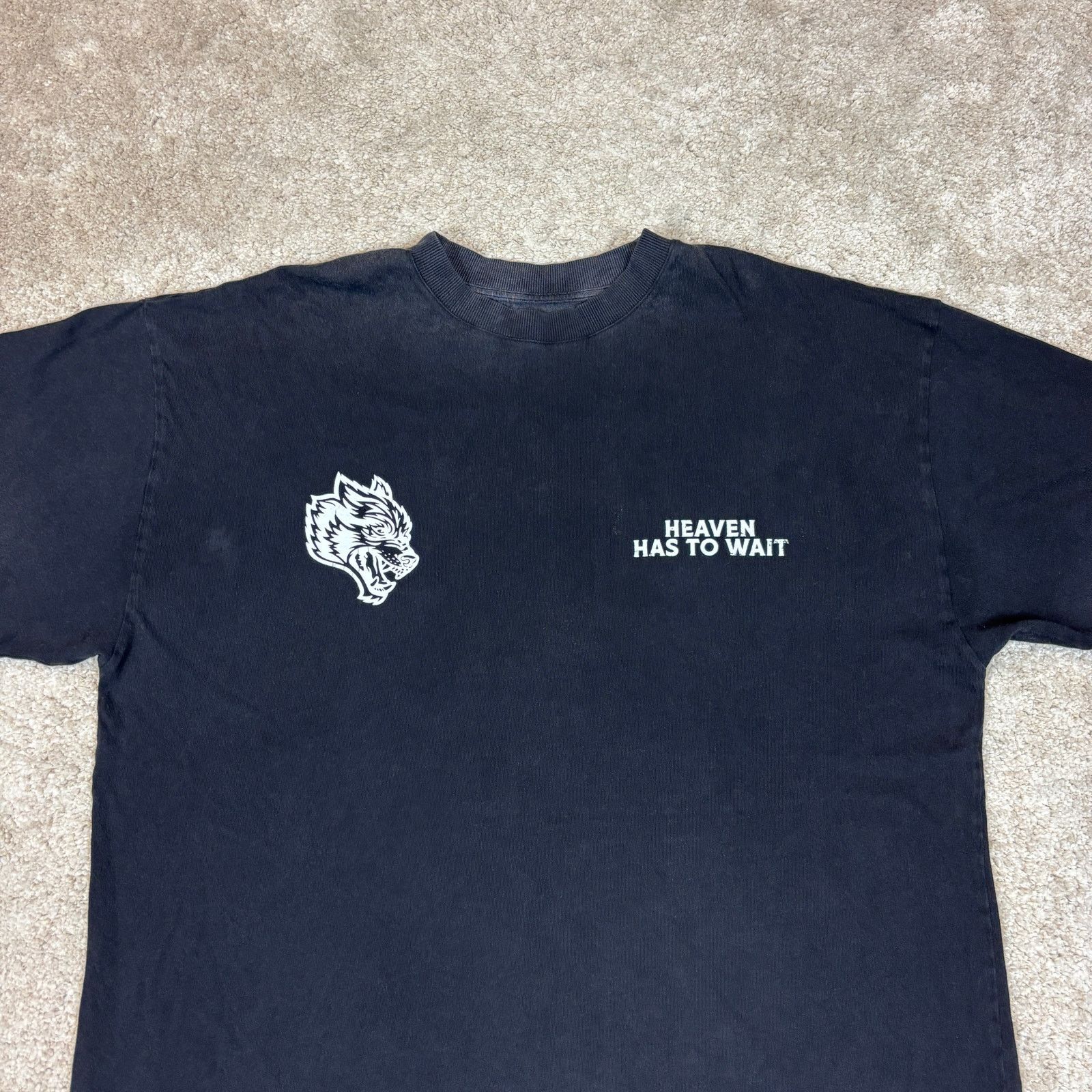 Darc Sport Darc Sport Wolves Club Heaven Has To Wait Shirt Men's XL Size US XL / EU 56 / 4 - 4 Thumbnail