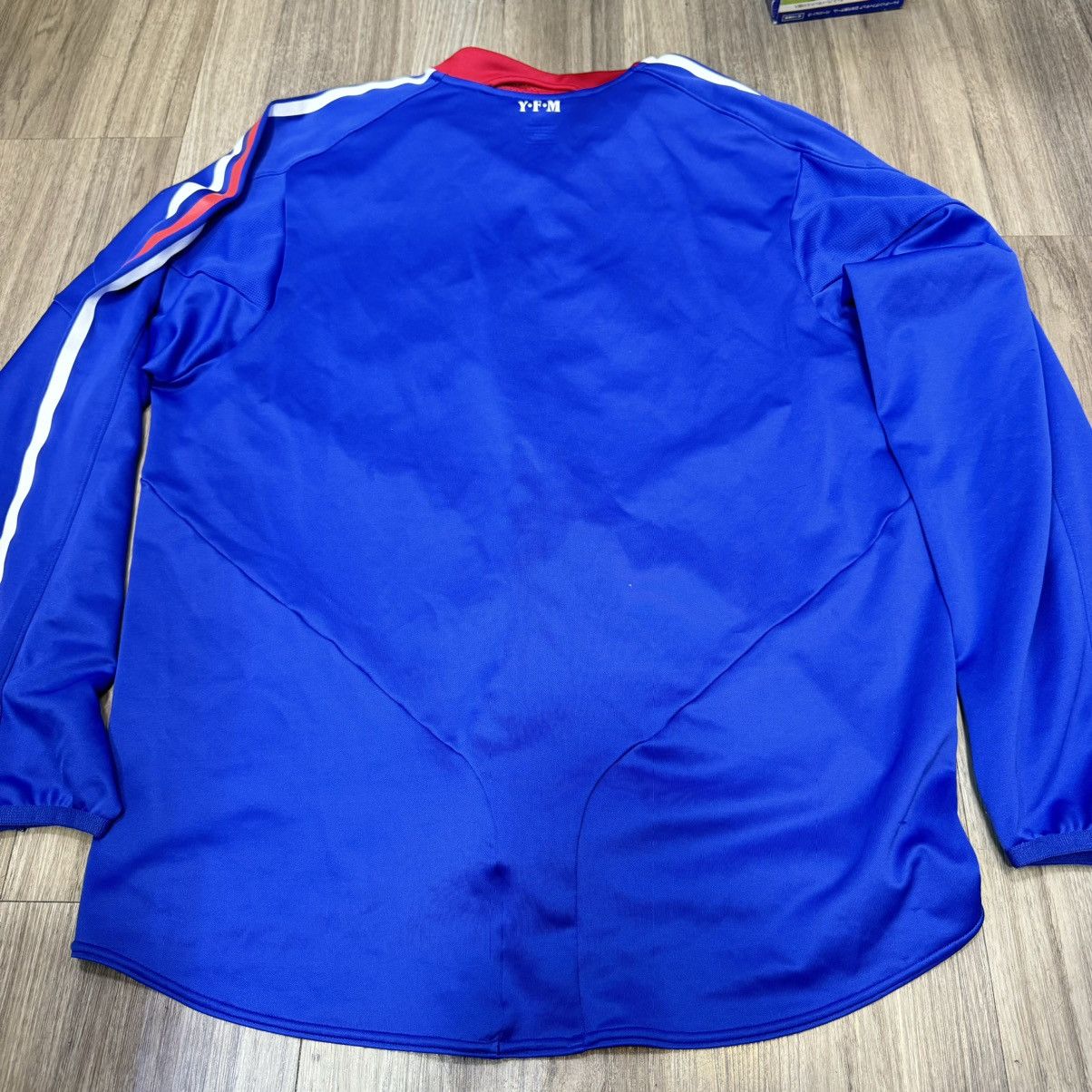 Adidas × Japanese Brand Yokohama F.Marinos 2004 longsleeves home shirt Size US L / EU 52-54 / 3 - 2 Thumbnail