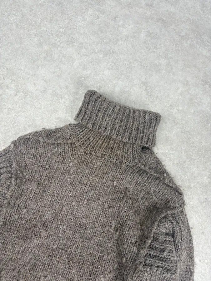 Dolce & Gabbana AW2005 Dolce & Gabbana Grey Wool Turtleneck Sweater Size US M / EU 48-50 / 2 - 5 Thumbnail