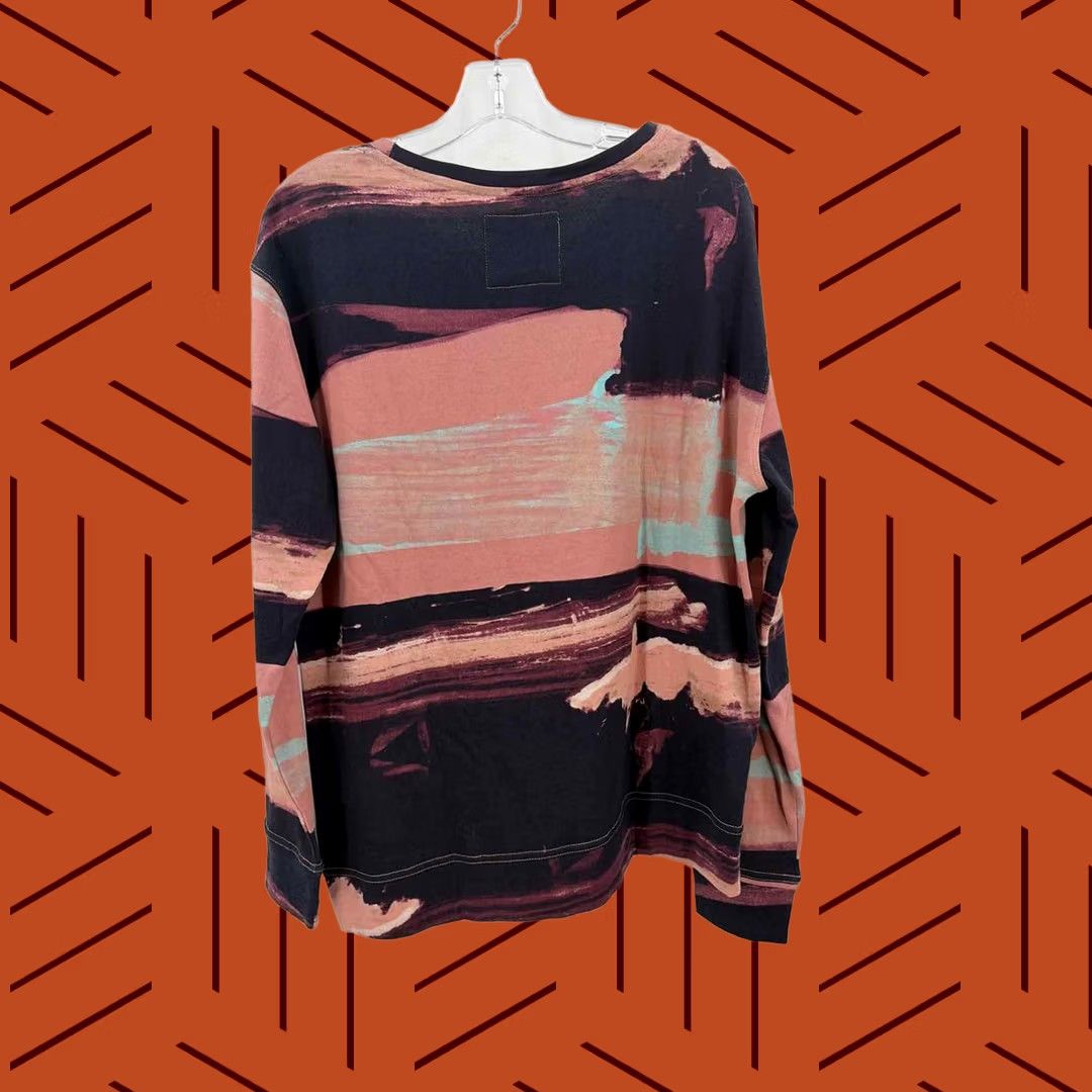 Vintage Grey State Sweatshirt Orange Size 2 - Pre-Owned Regular XS Size XS / US 0-2 / IT 36-38 - 1 Thumbnail