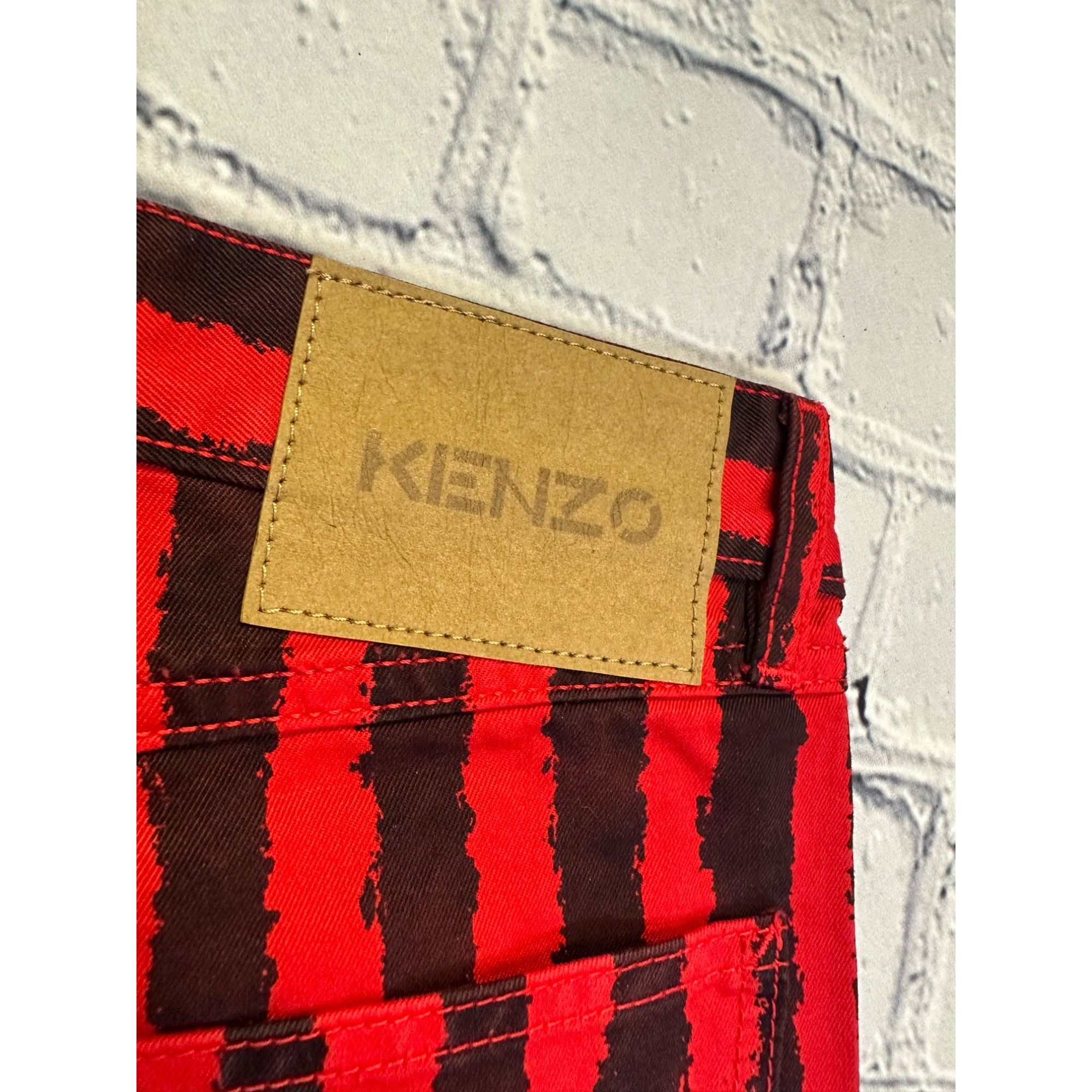 Kenzo Kenzo Printed Straight Jeans Size US 30 / EU 46 - 5 Thumbnail