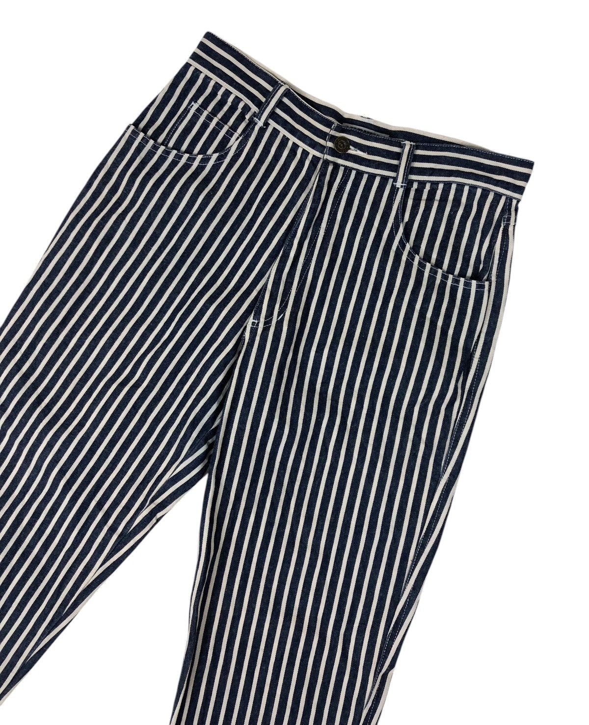 Japanese Brand × Michiko Koshino London Michiko Koshino Stripe Casual Style Pants Size US 29 - 5 Thumbnail