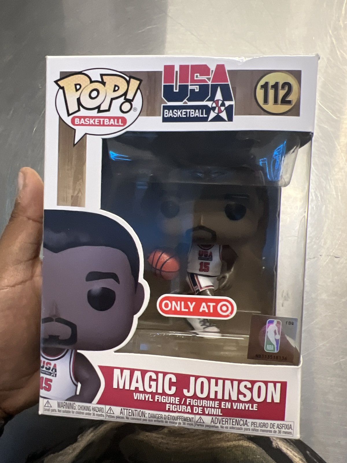 NBA Pop rocks USA Olympics magic Johnson Size ONE SIZE - 1 Thumbnail