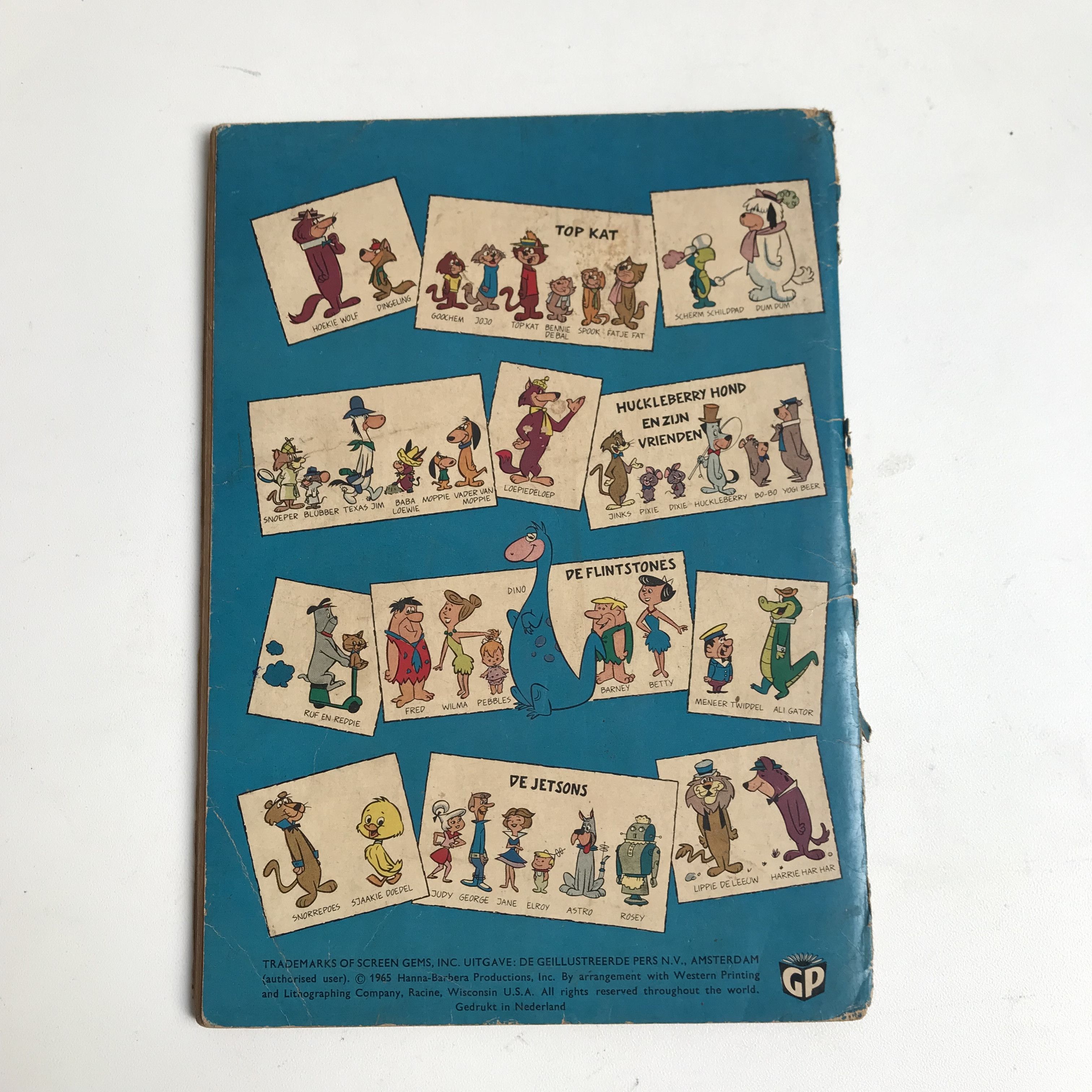 Vintage Vintage Hanna Barbera DE FLINTSTONES EN ANDERE VERHALEN Size ONE SIZE - 13 Thumbnail