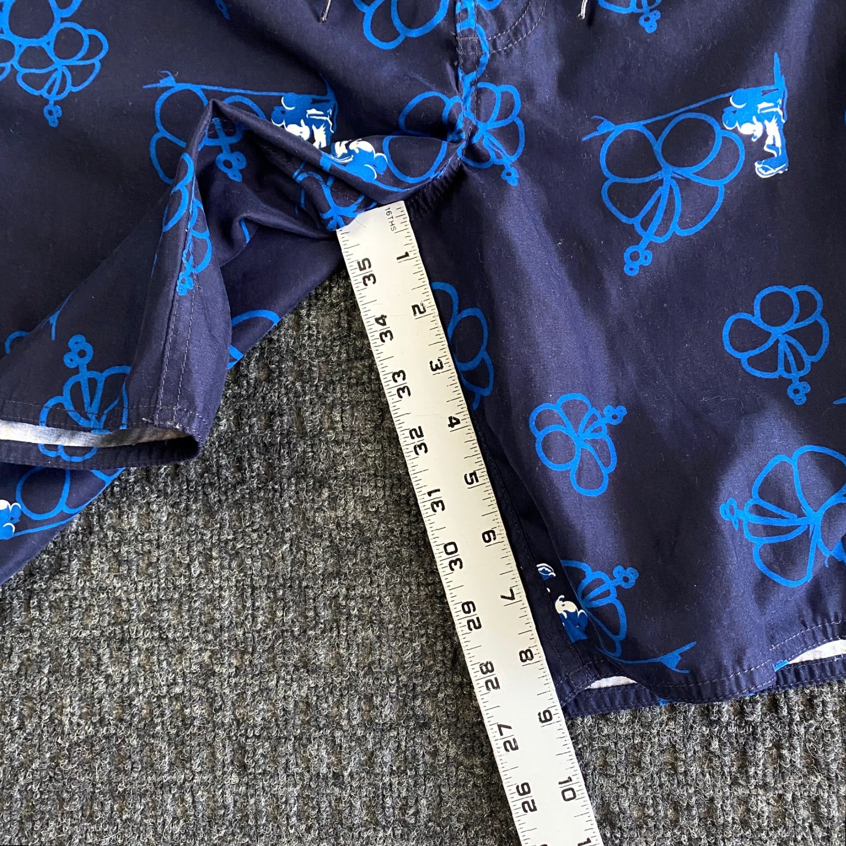 Disney Disney Mickey Mouse Disneyland Resort Swim Trunks Board Shorts M Blue Size US 31 - 7 Thumbnail