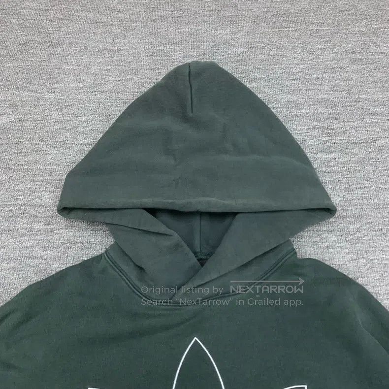 Balenciaga Balenciaga Trefoil Logo Olive Green Oversized Hoodie Sweat Size US S / EU 44-46 / 1 - 9 Thumbnail