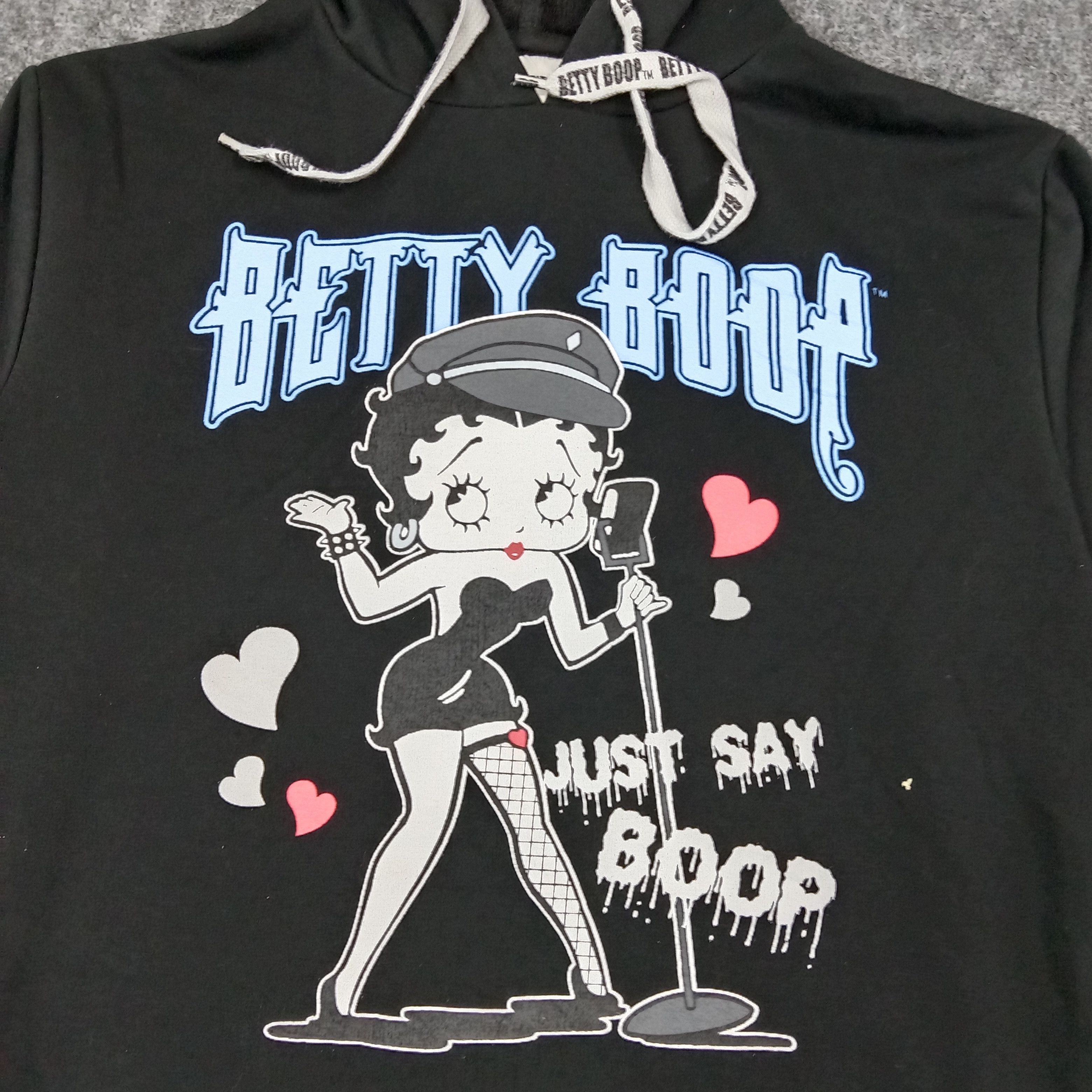 Vintage Denifits x Betty Boop Hoodies C269N13 Size US M / EU 48-50 / 2 - 2 Thumbnail