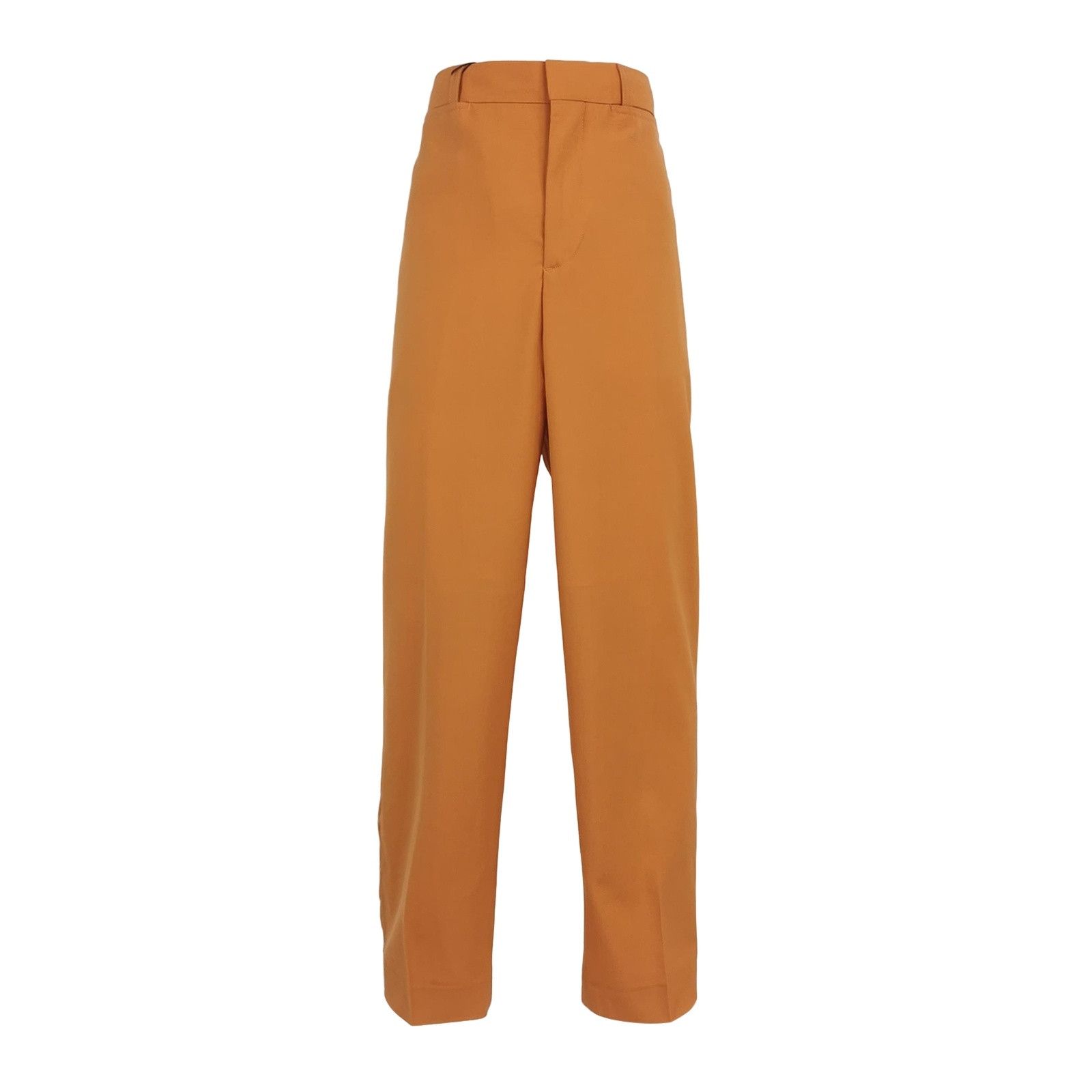 Burberry Burberry Orange Wool Trousers EU 52 Size US 36 / EU 52 - 1 Thumbnail