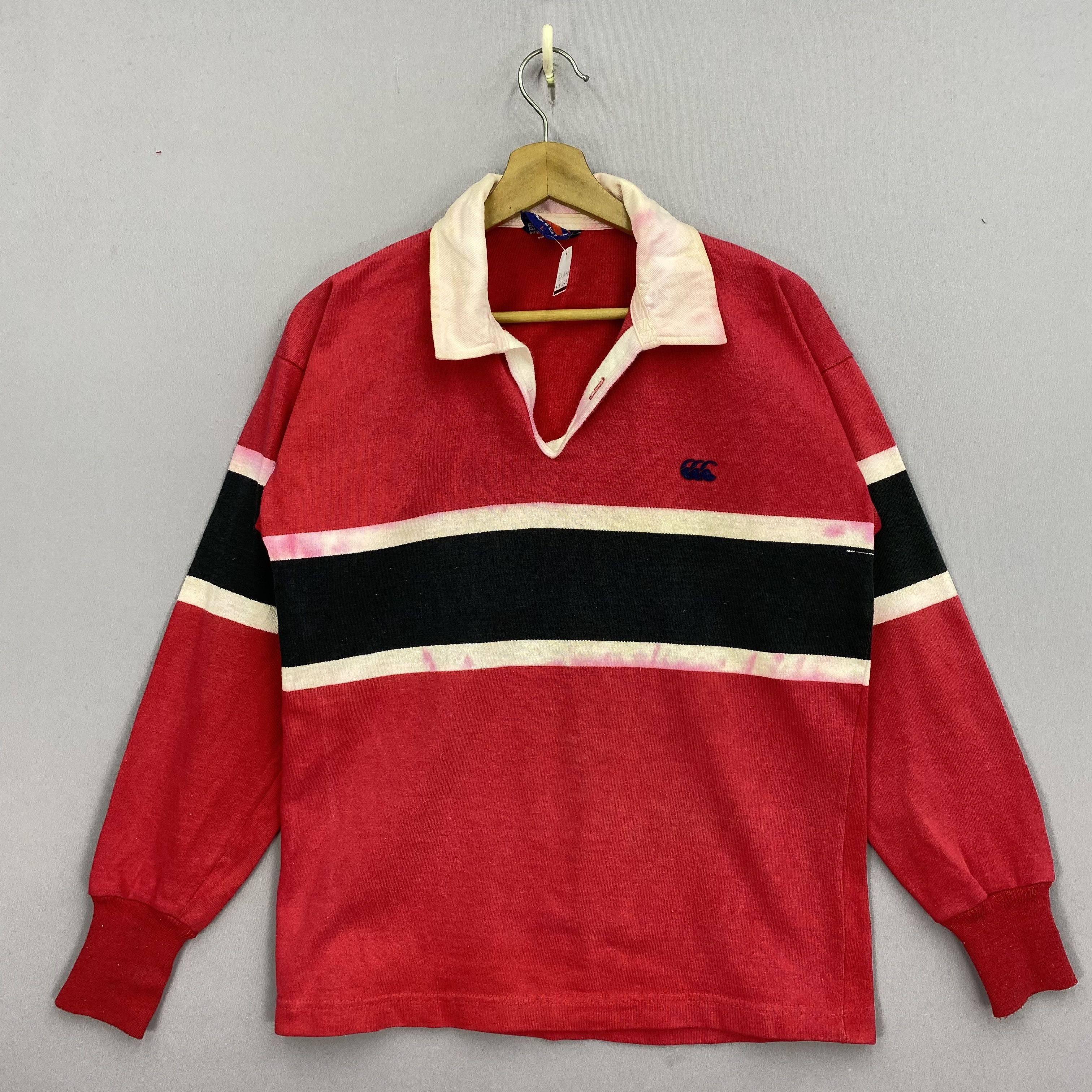 Canterbury of New Zealand Vintage Canterbury T-Shirt Rugby Sportswear Tee Size US S / EU 44-46 / 1 - 1 Thumbnail