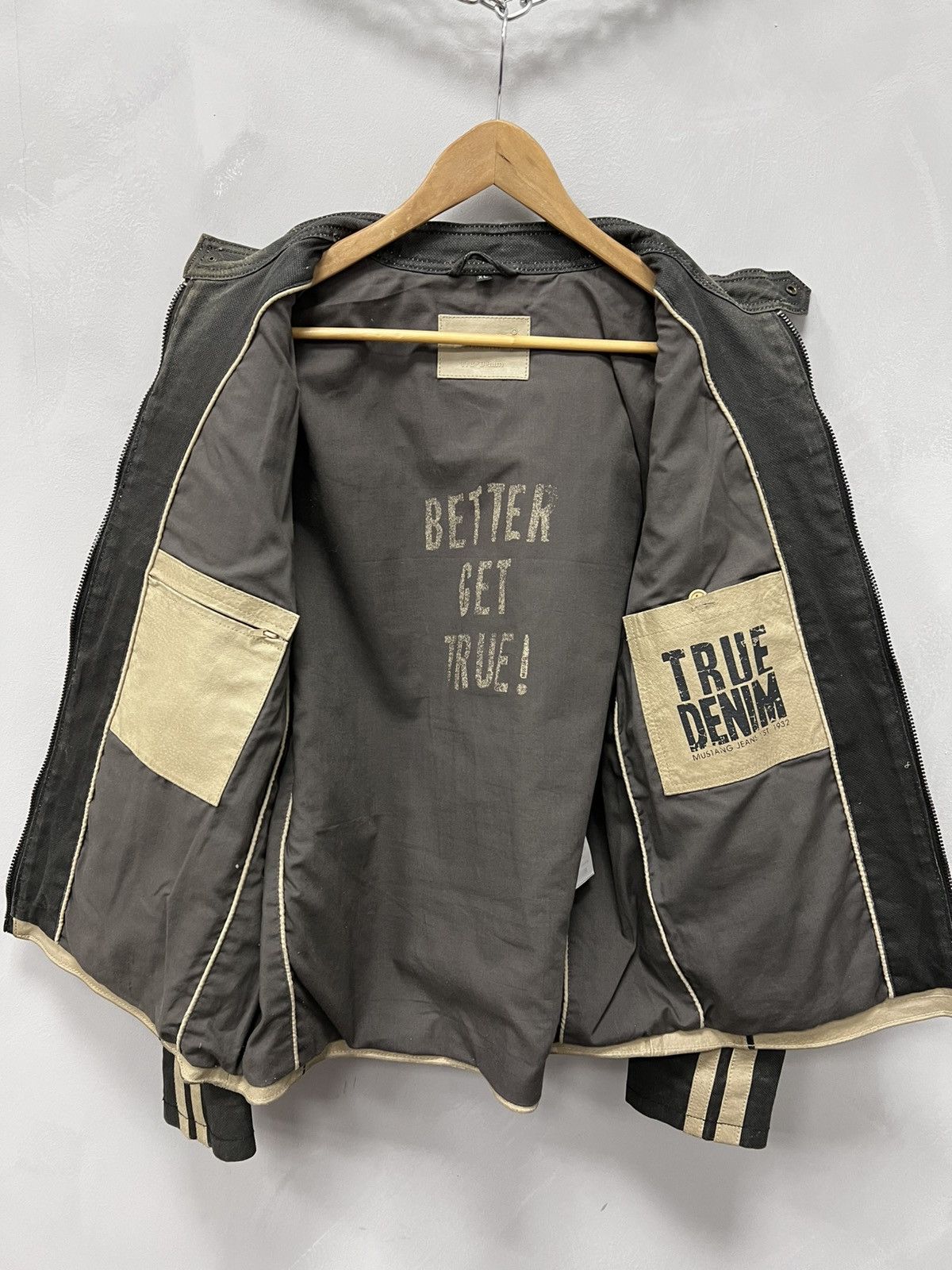 Other Cropped racing Real Leather Vintage Avantgarde Jacket Size US L / EU 52-54 / 3 - 9 Thumbnail