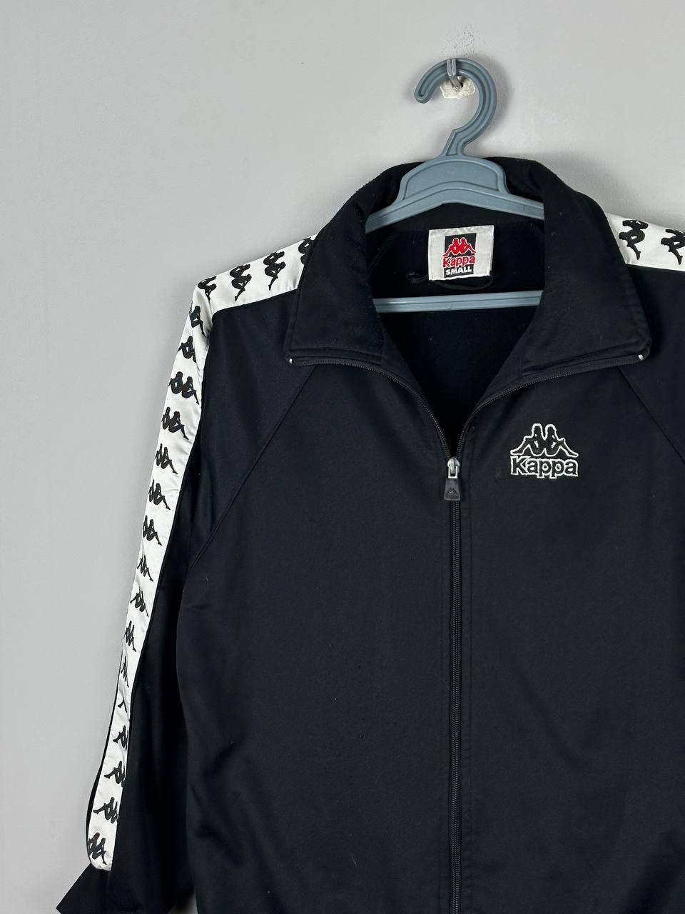 Kappa Vintage Y2K Kappa Black Lampas Track Jacket Size US S / EU 44-46 / 1 - 3 Thumbnail
