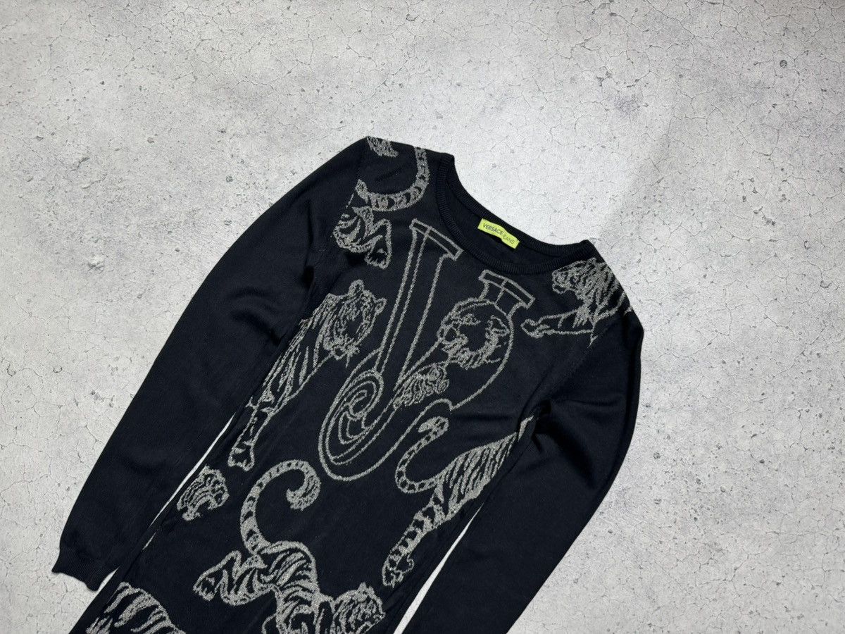 Versace Jeans Couture Versace Jeans Overpint Women’s Maxi Dress Luxury Size S / US 4 / IT 40 - 6 Thumbnail