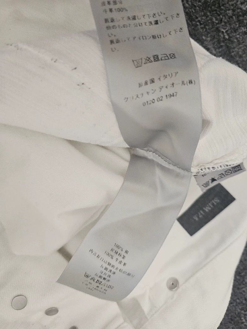 Dior Dior White Jeans 2505-Nextarrow Size US 34 / EU 50 - 8 Thumbnail