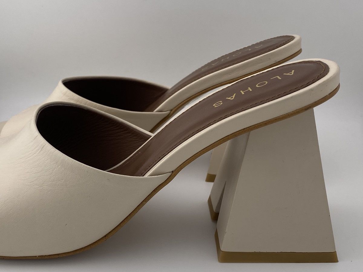 ALOHAS ALOHAS Dune Mule Sandals Ivory – Size 38 Size US 8 / IT 38 - 8 Thumbnail